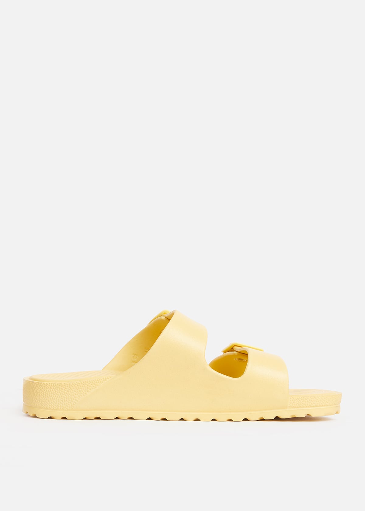 SANDALIAS MUJER USAFLEX AMARILLO PLATAFORMA INYECTADA Y HEBILLA MANGO USA AE5302MAN - 1