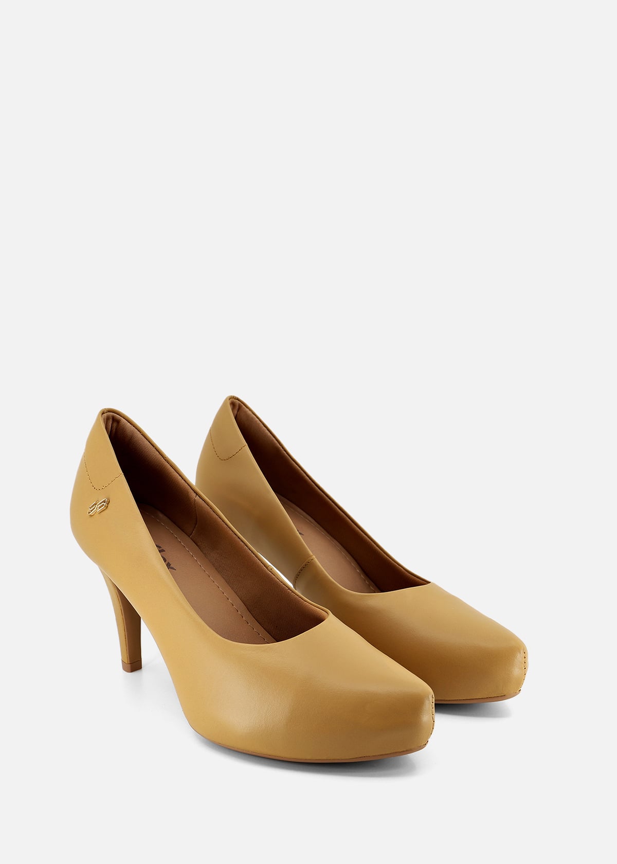ZAPATOS CASUALES MUJER USAFLEX CUERO ALMENDRA SCARPIN USA J5077010 - 2