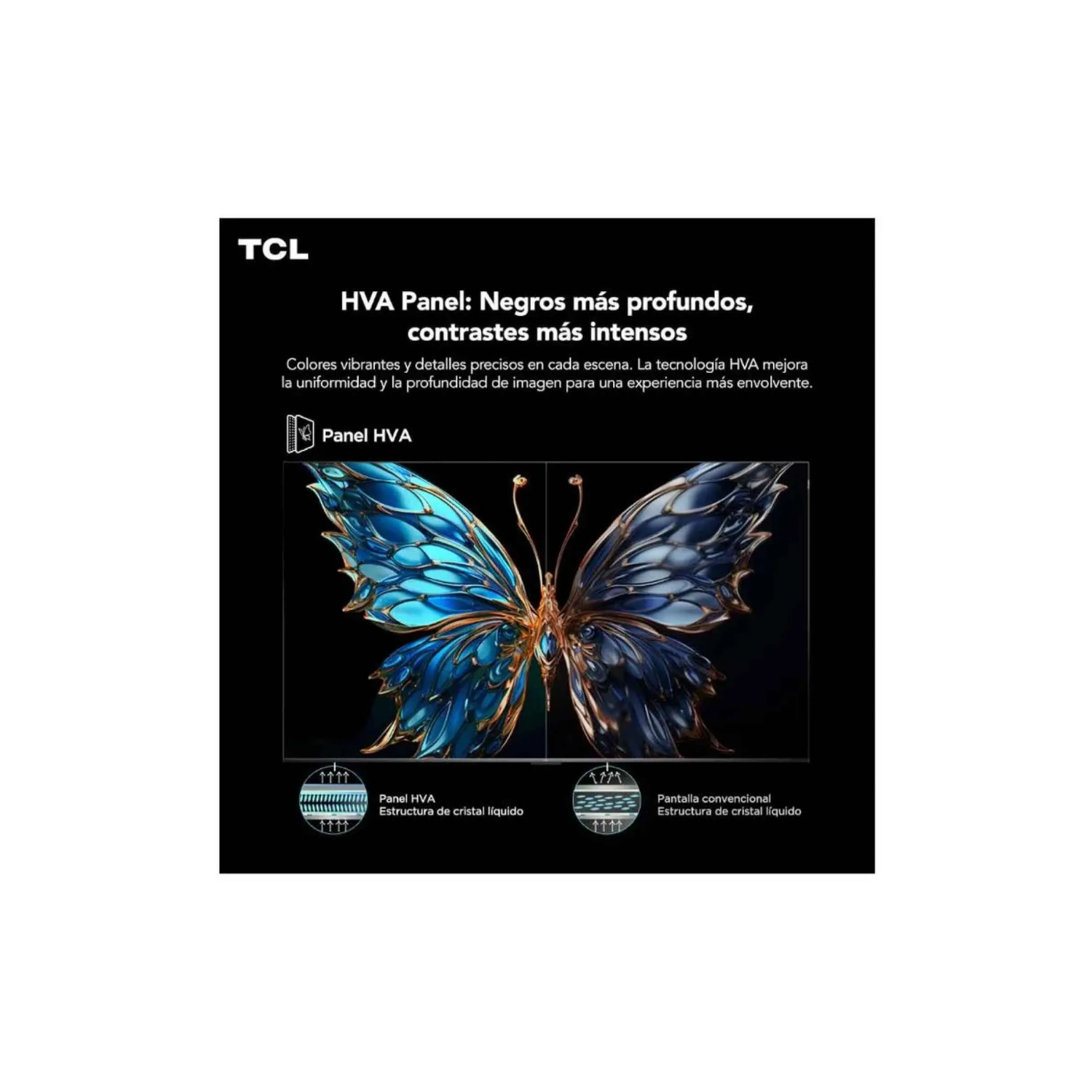 TELEVISOR TCL 65 LED 4K 65V6C GOOGLE TV 2025 + ANTENA DIGITAL - 5