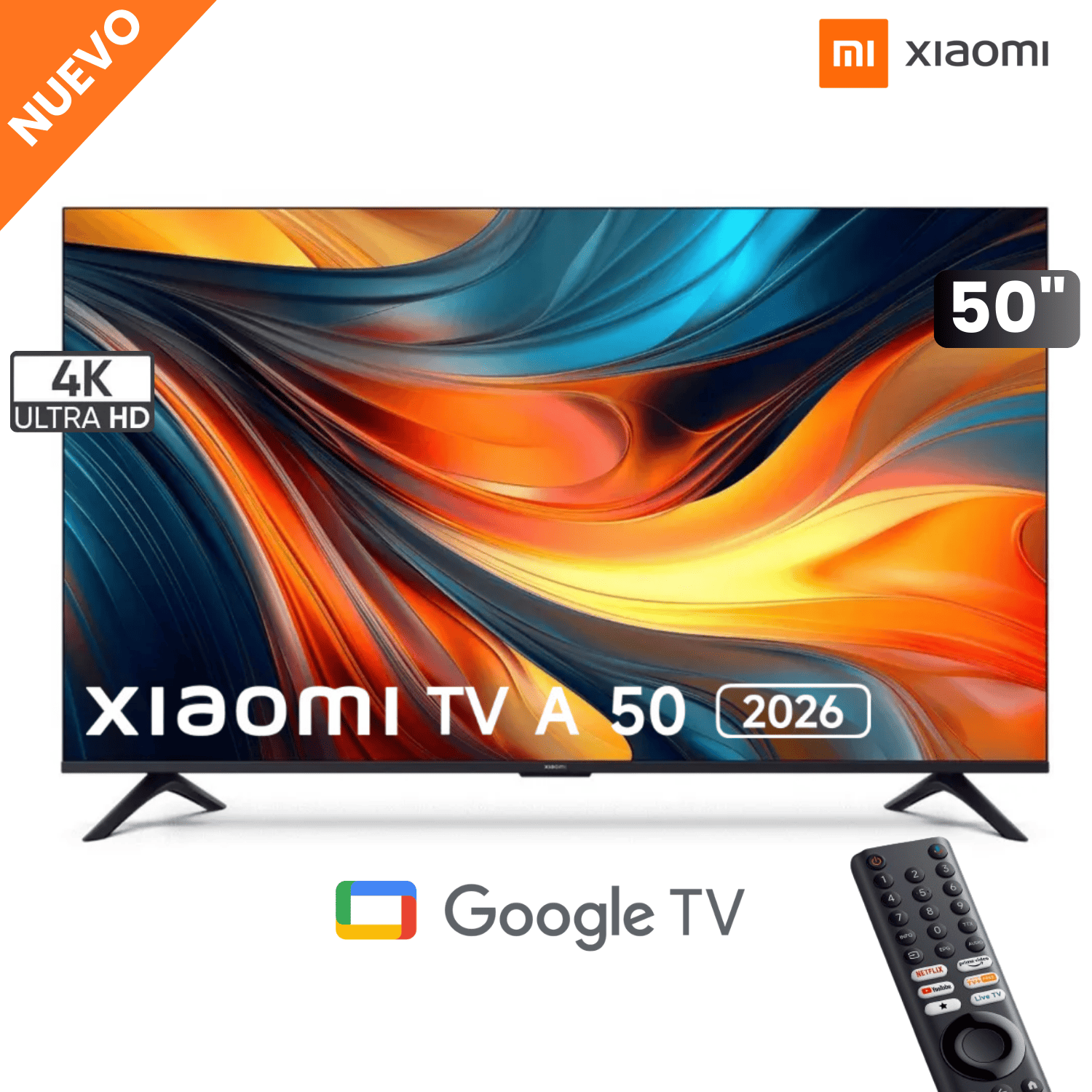 TELEVISOR XIAOMI 50' TV A 50 2026 GOOGLE TV - 1