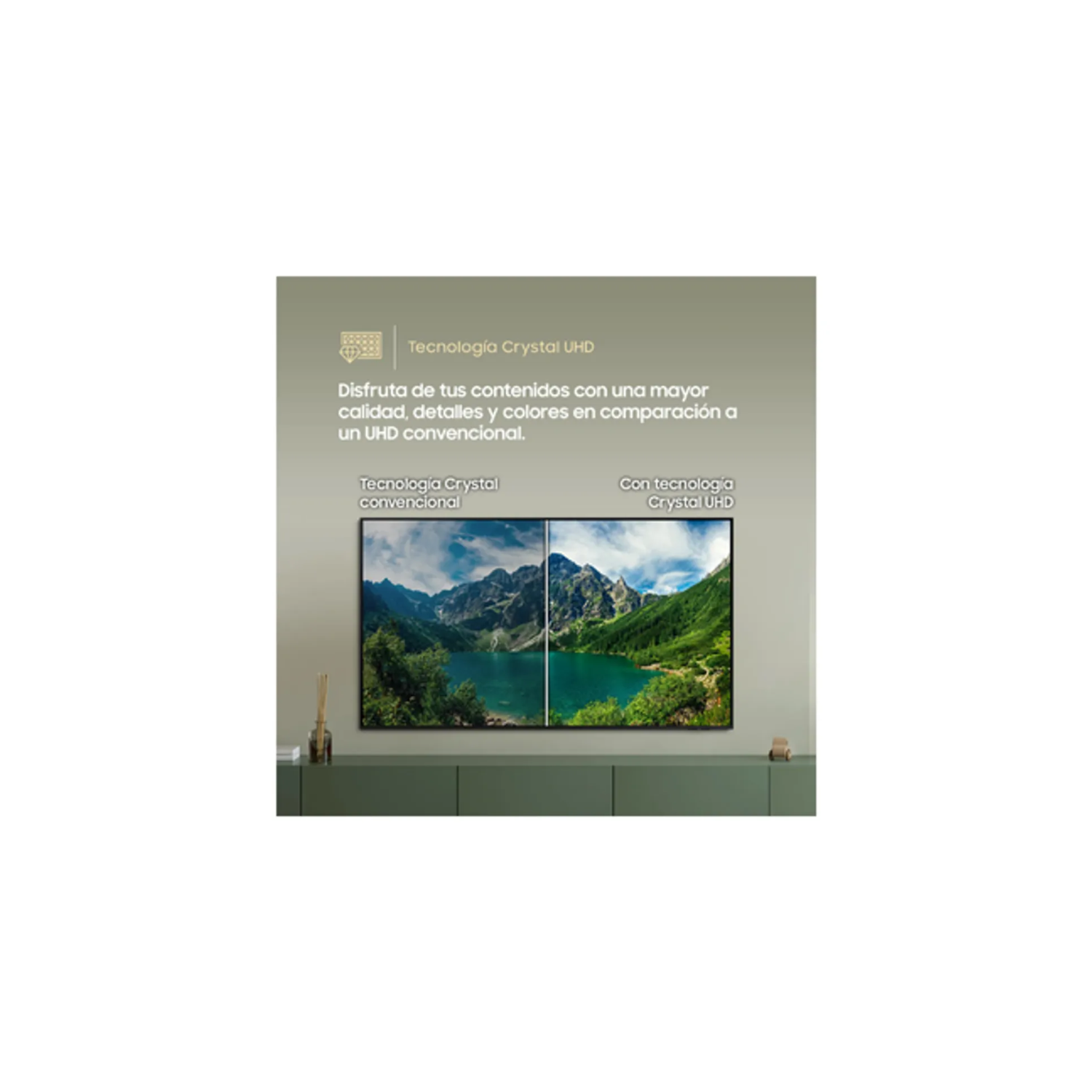 TELEVISOR SAMSUNG 75” CRYSTAL UHD 4K 75U8000F - 3