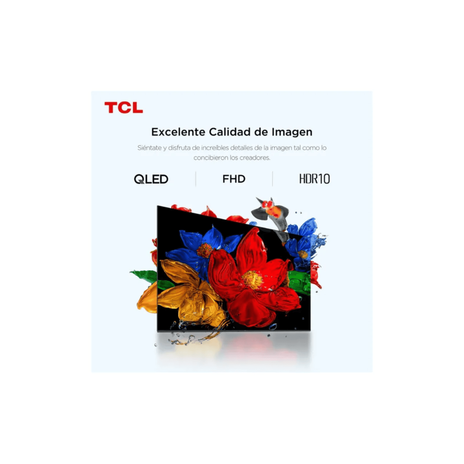 TELEVSOR TCL 40 PULGADAS QLED GOOGLE TV 40S5K - 4
