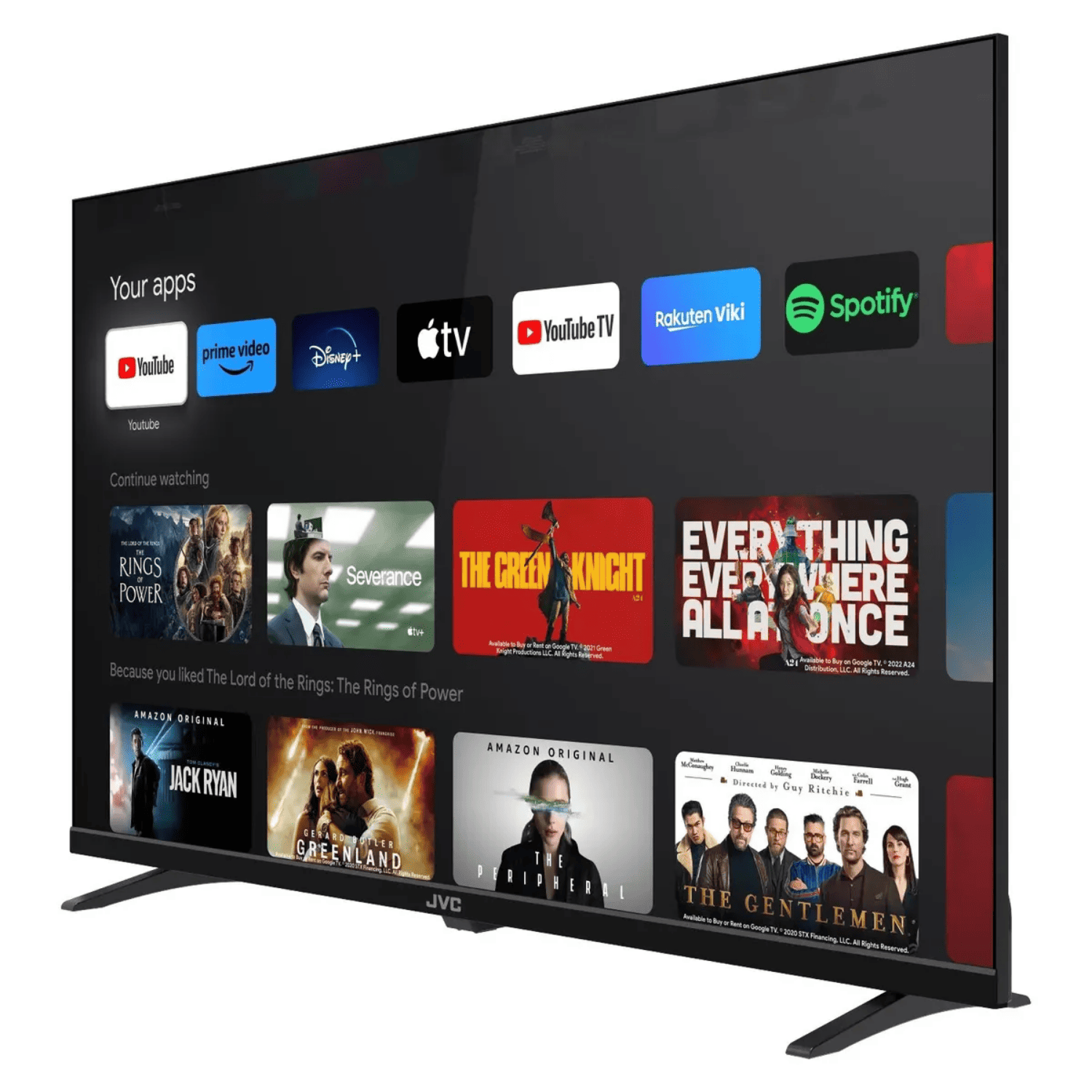 TELEVISOR JVC 32 HD SMART TV GOOGLE TV HD LED LT-32KM148 + SOUNDBAR NEX - 2
