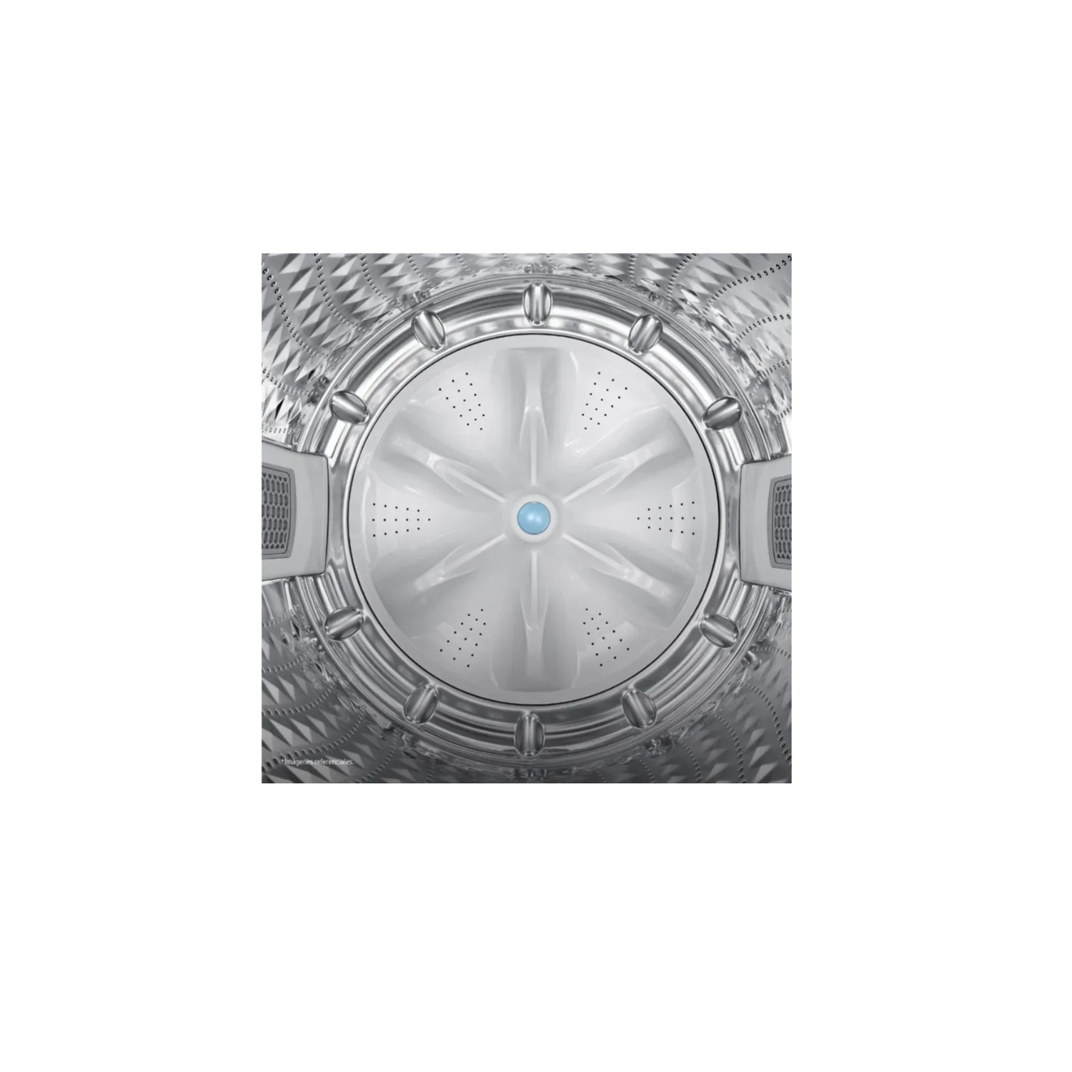 LAVADORA SAMSUNG 19KG ECOBUBBLE WA40F19E7CPE GRIS GRAFITO + PLANCHA OSTER - 5