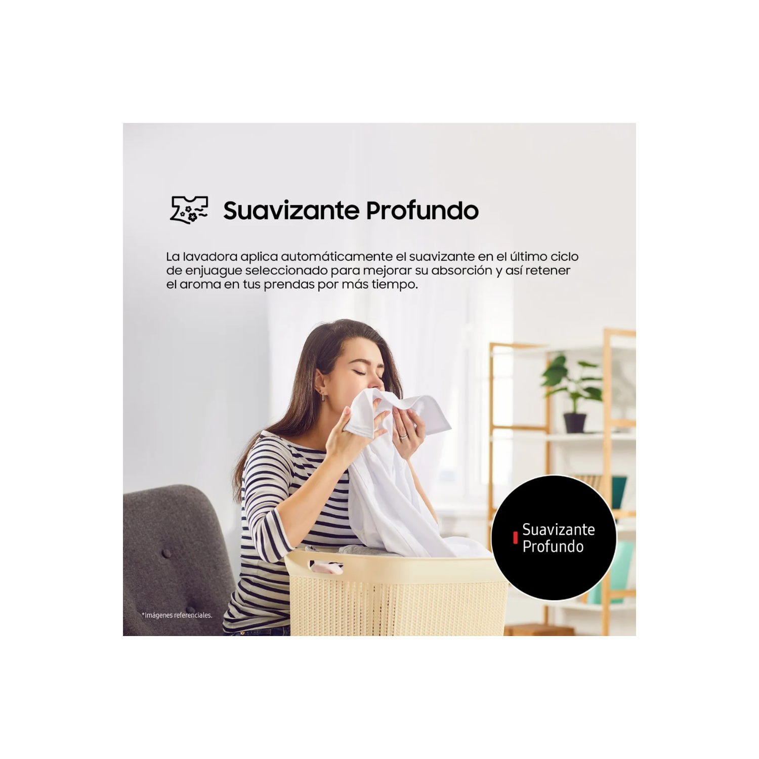 LAVADORA SAMSUNG 15KG WA40F15E4CPE ECOBUBBLE GRIS GRAFITO - MODELO NUEVO - 10