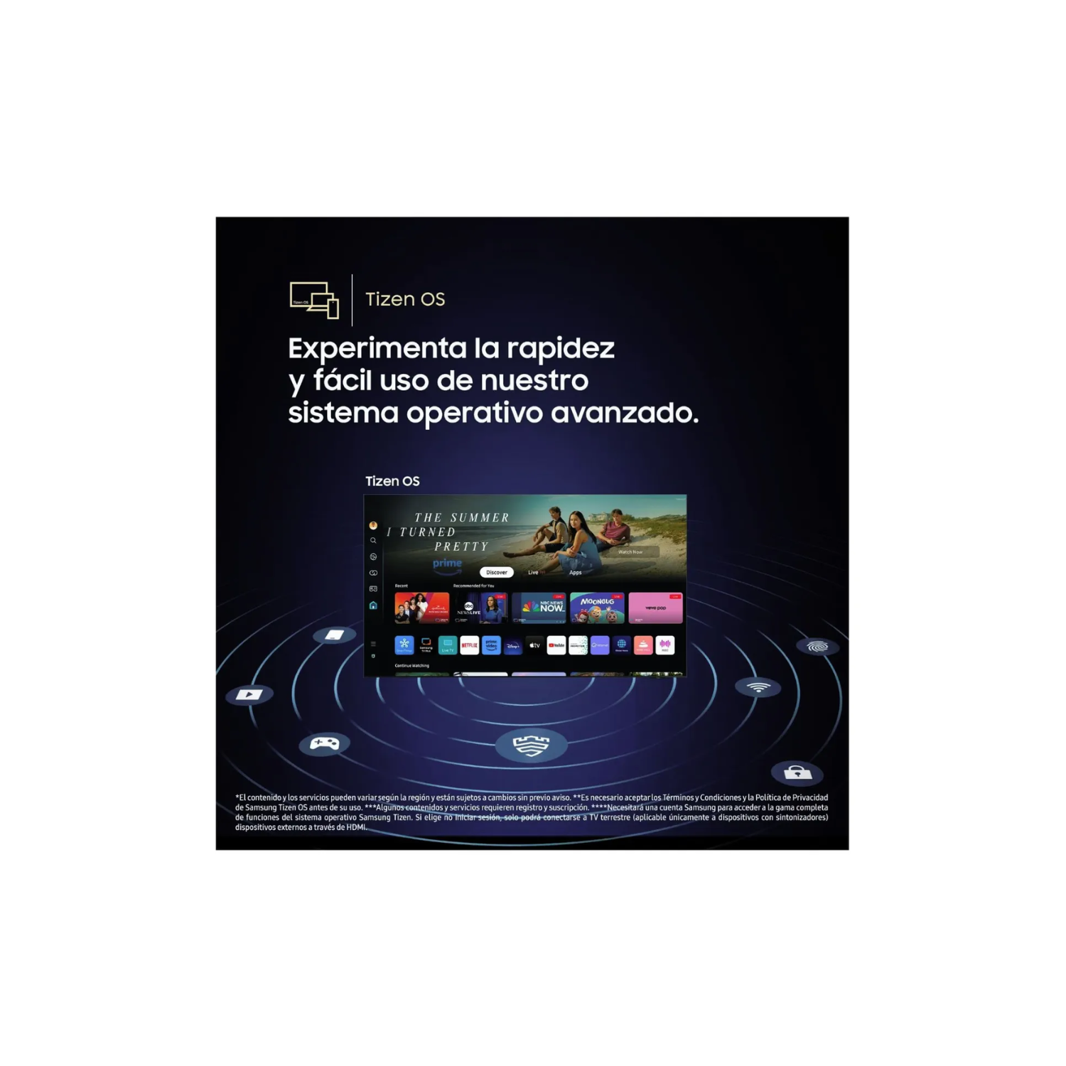 TELEVISOR SAMSUNG SMART TV 65 4K UHD UN65U8000HGXPE 2026 + RACK - 7