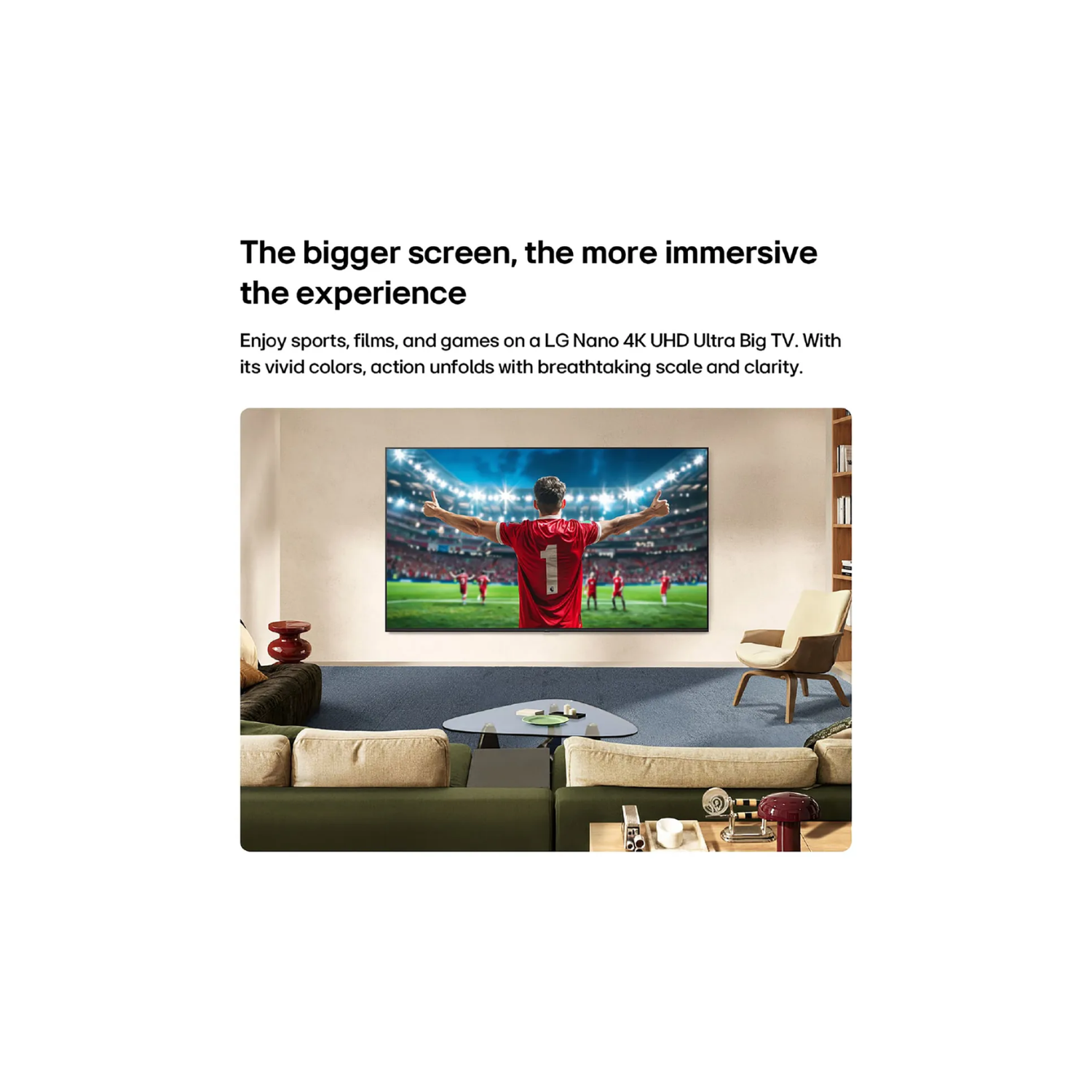 TELEVISOR LG 75” NANO 4K UHD AI SMART TV 75NU800BPSB 2026 + TORRE LG - 6
