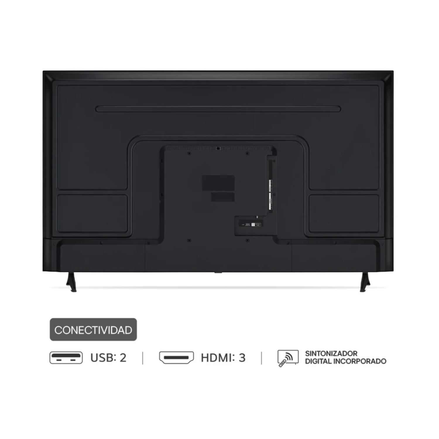 TELEVISOR LG 65 PULG ULTRA HD 4K AI THINQ 65UA7300 MODELO 2025- NEGRO + RACK - 4