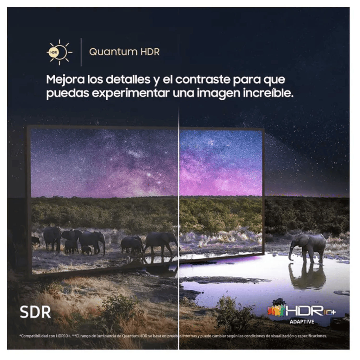 TELEVISOR SAMSUNG QLED TIZEN OS SMART TV 50 4K 50Q7F + SOUNDBAR NEX - 6