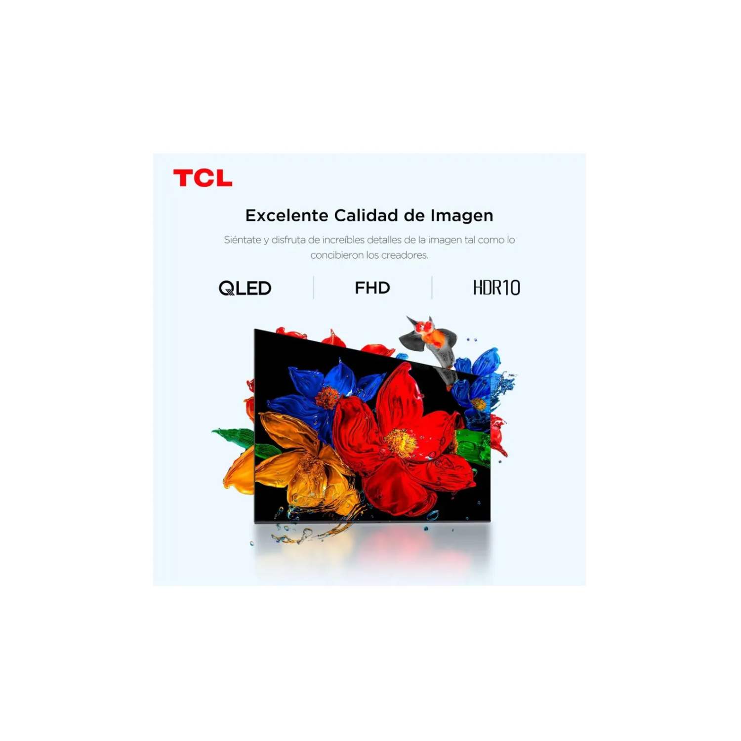TELEVISOR TCL QLED 32 FHD GOOGLE TV 32S5K + ANTENA DIGITAL - 7