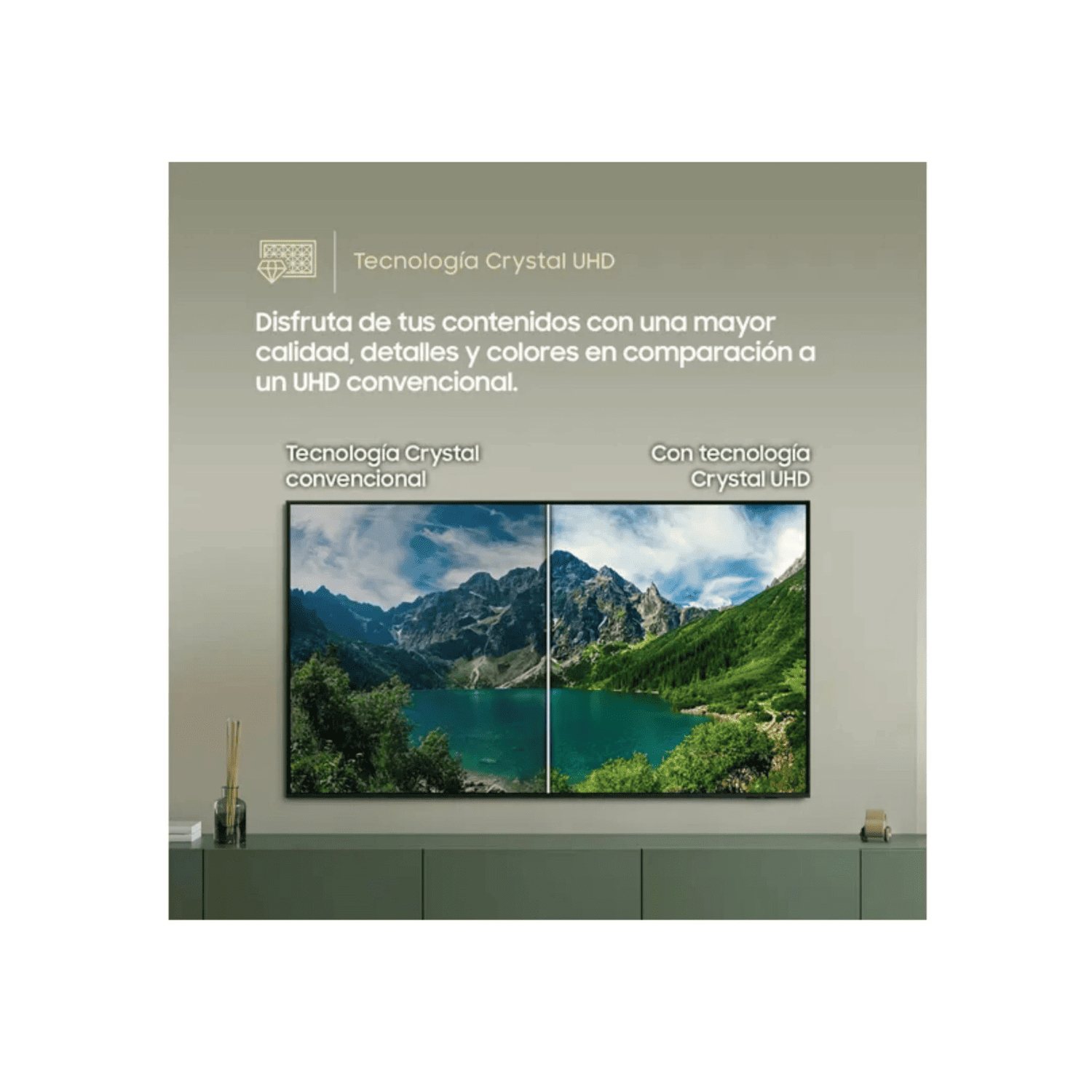 TELEVISOR SAMSUNG 55' SMART CRYSTAL UHD 4K 55U8000HG 2026 - 3