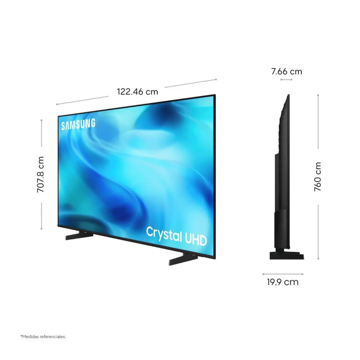 TELEVISOR SAMSUNG 55' SMART CRYSTAL UHD 4K 55U8000HG 2026 + SOUNDBAR NEX - 2
