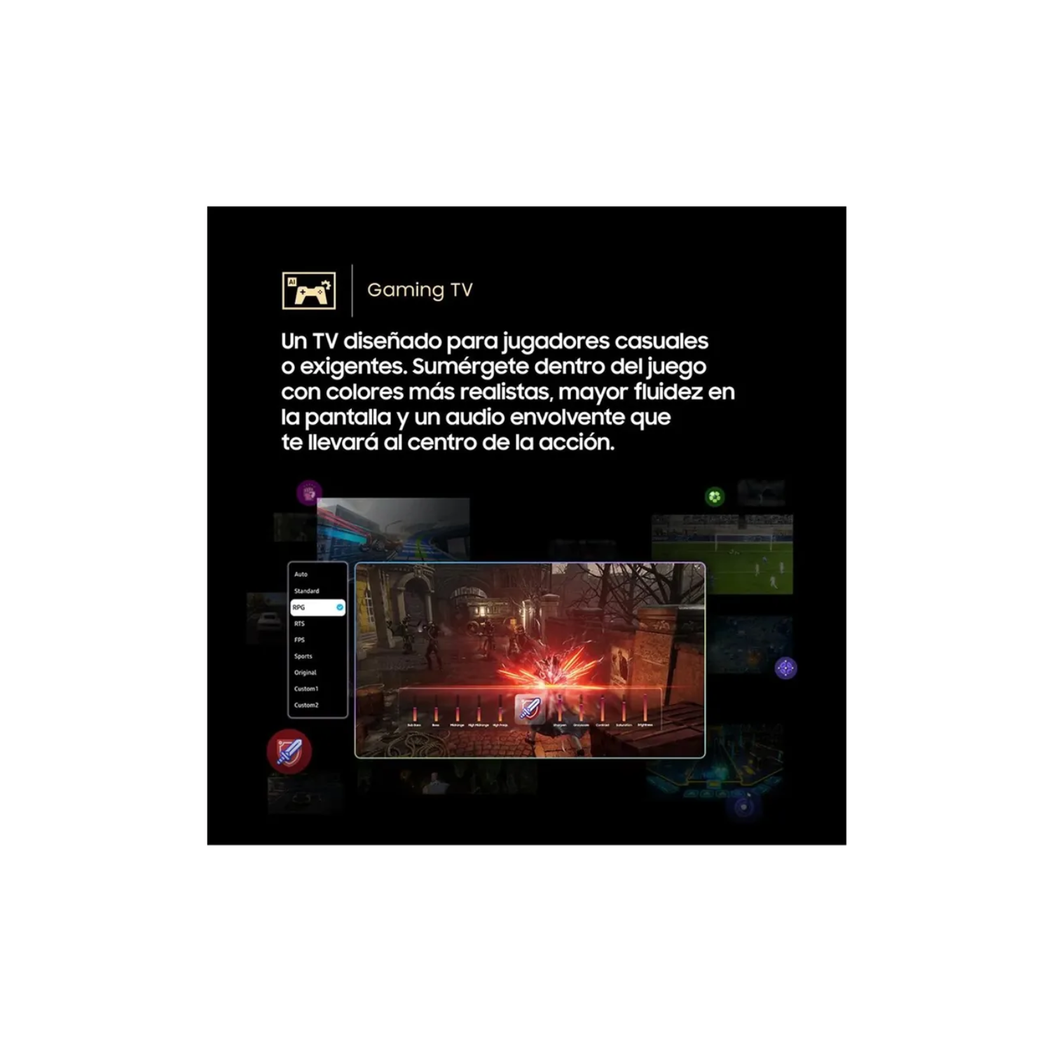 TELEVISOR SAMSUNG QLED 65 QN65Q8FAAGXPE TIZEN VISIÓN AI SMART TV - 7