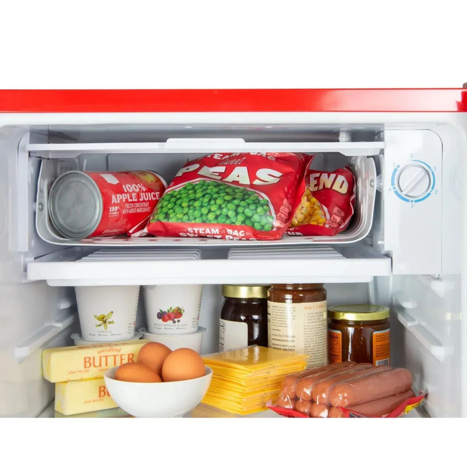 FRIGOBAR NOSTALGIA 90 LT COCA COLA CKRF32CRWC-R ROJO - 4