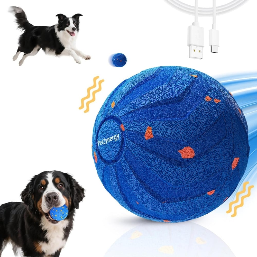PELOTA INTERACTIVA PARA PERROS SUPER RESISTENTE DE ETPU - 1