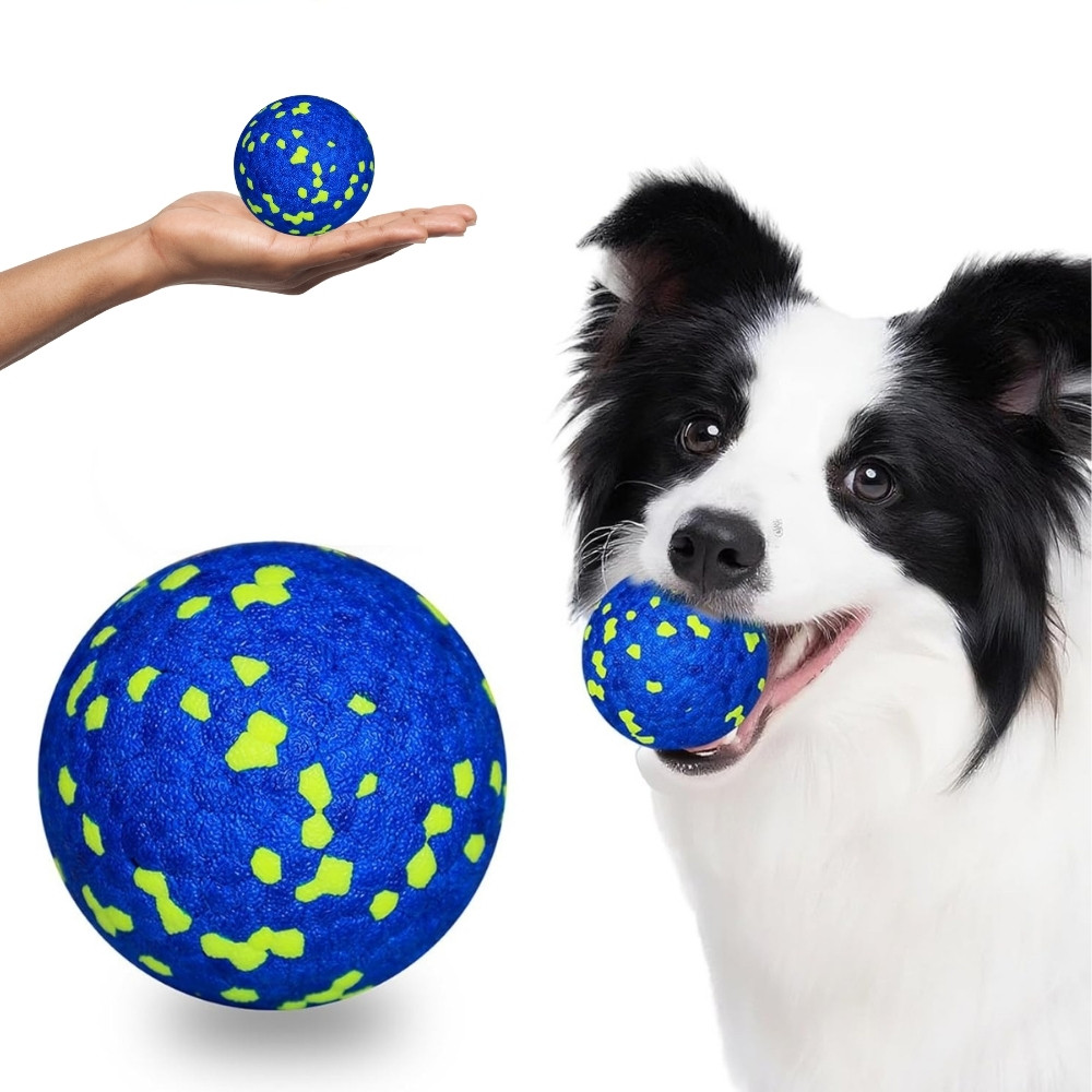 PELOTA SUPER-RESISTENTE PARA PERROS DE TODOS LOS TAMAÑOS E-TPU DIÁMETRO 7CM - 1