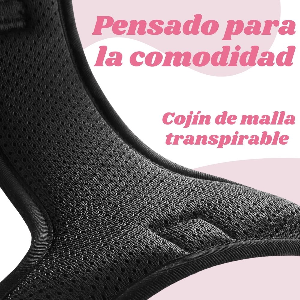 ARNÉS AJUSTABLE PARA PERRO TALLA SMALL ANTITIRONES REFLECTANTE CON ASA - 7
