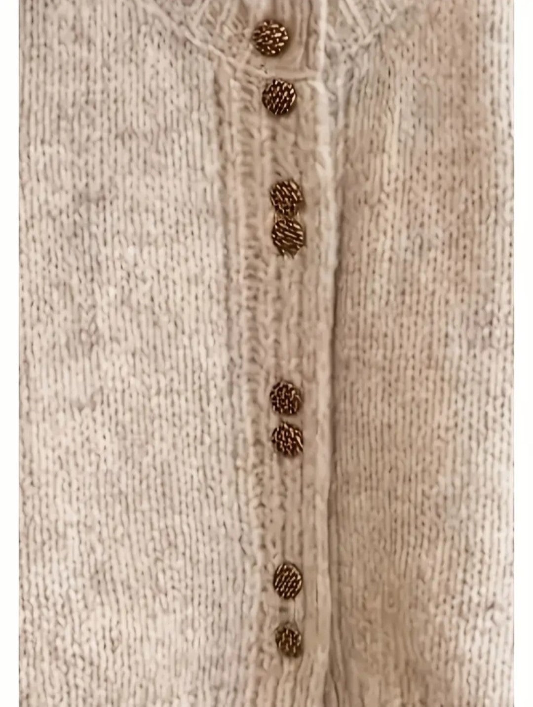 CARDIGAN CUELLO REDONDO - EMMARI / BEIGE / M - 2