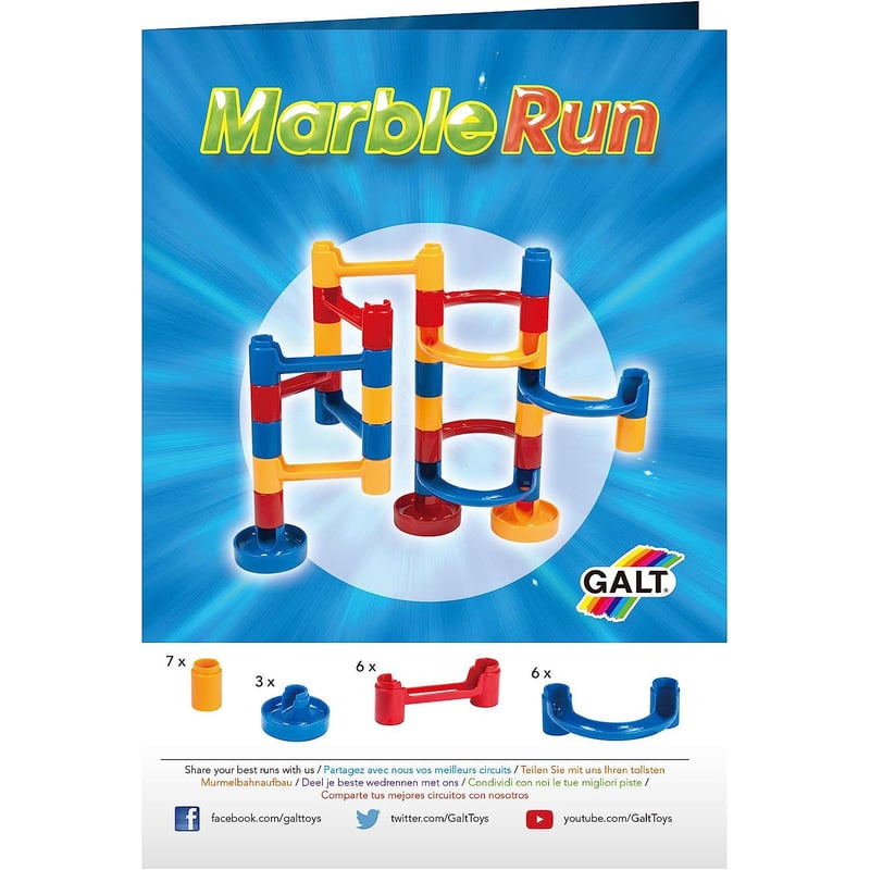 PISTA CARRERA GALT CANICAS MARBLE RUN - 2