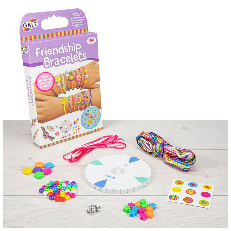 JUEGO DIDÁCTICO GALT MANUALIDADES FRIENDSHIP BRACELETS - 2