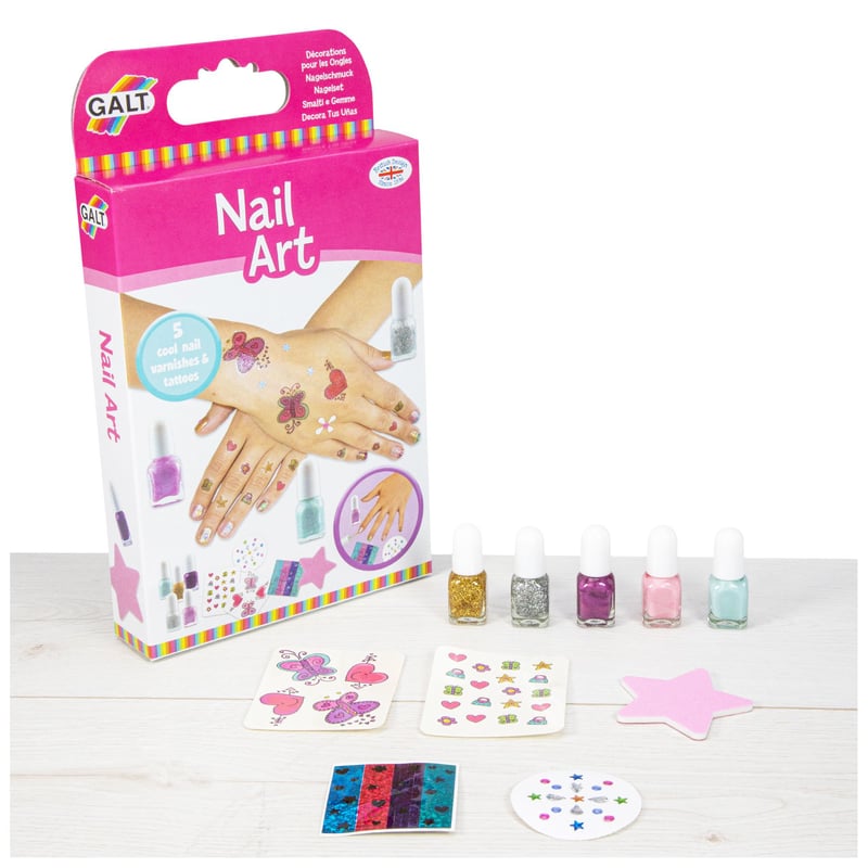 JUEGO MANUALIDADES GALT UNICO NAIL ART - 2