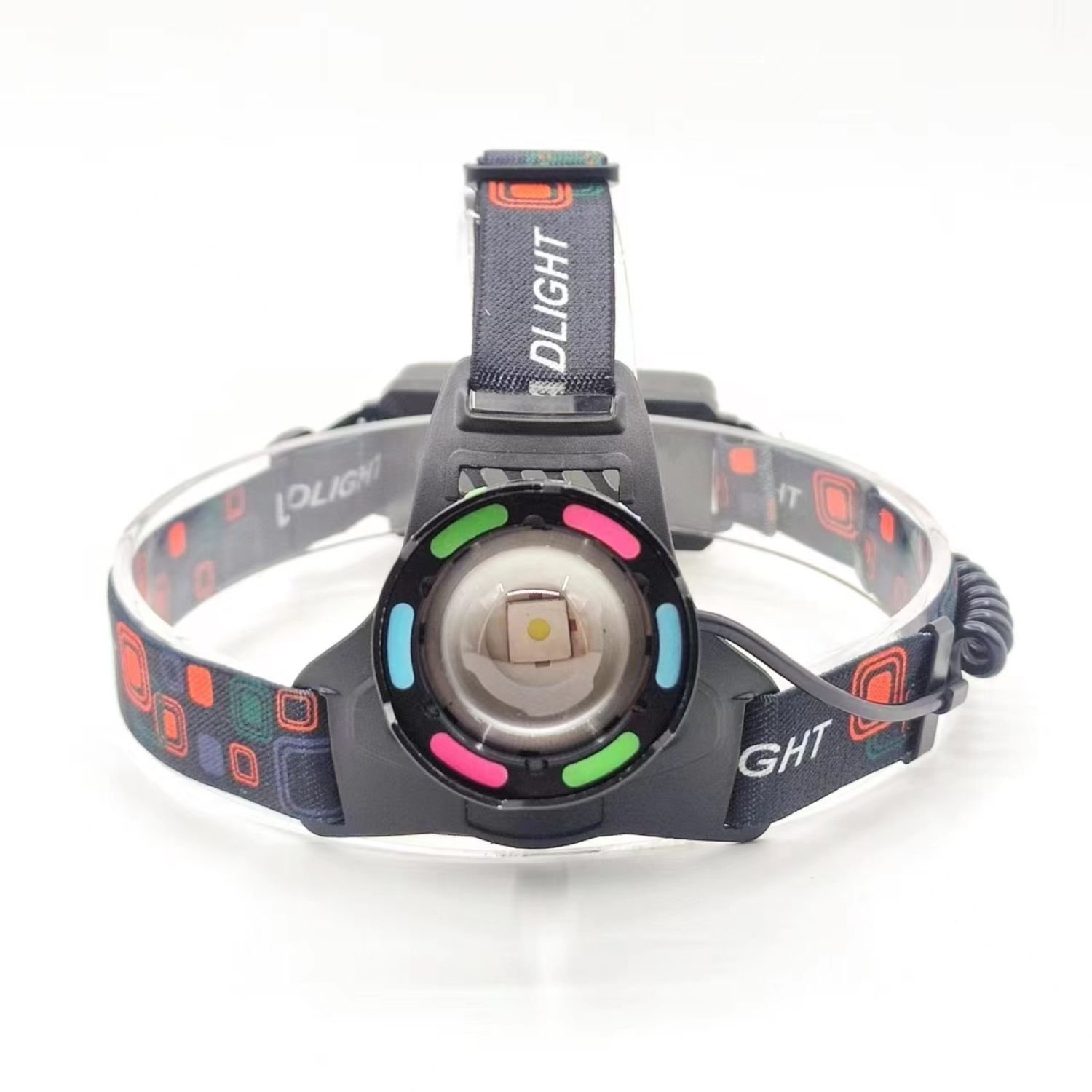 LINTERNA LIDIMI LD-L469C ALUMINIO CABEZA FRONTAL LED RECARGABLE ZOOM Y DOBLE BATERÍA TIPO C - 5