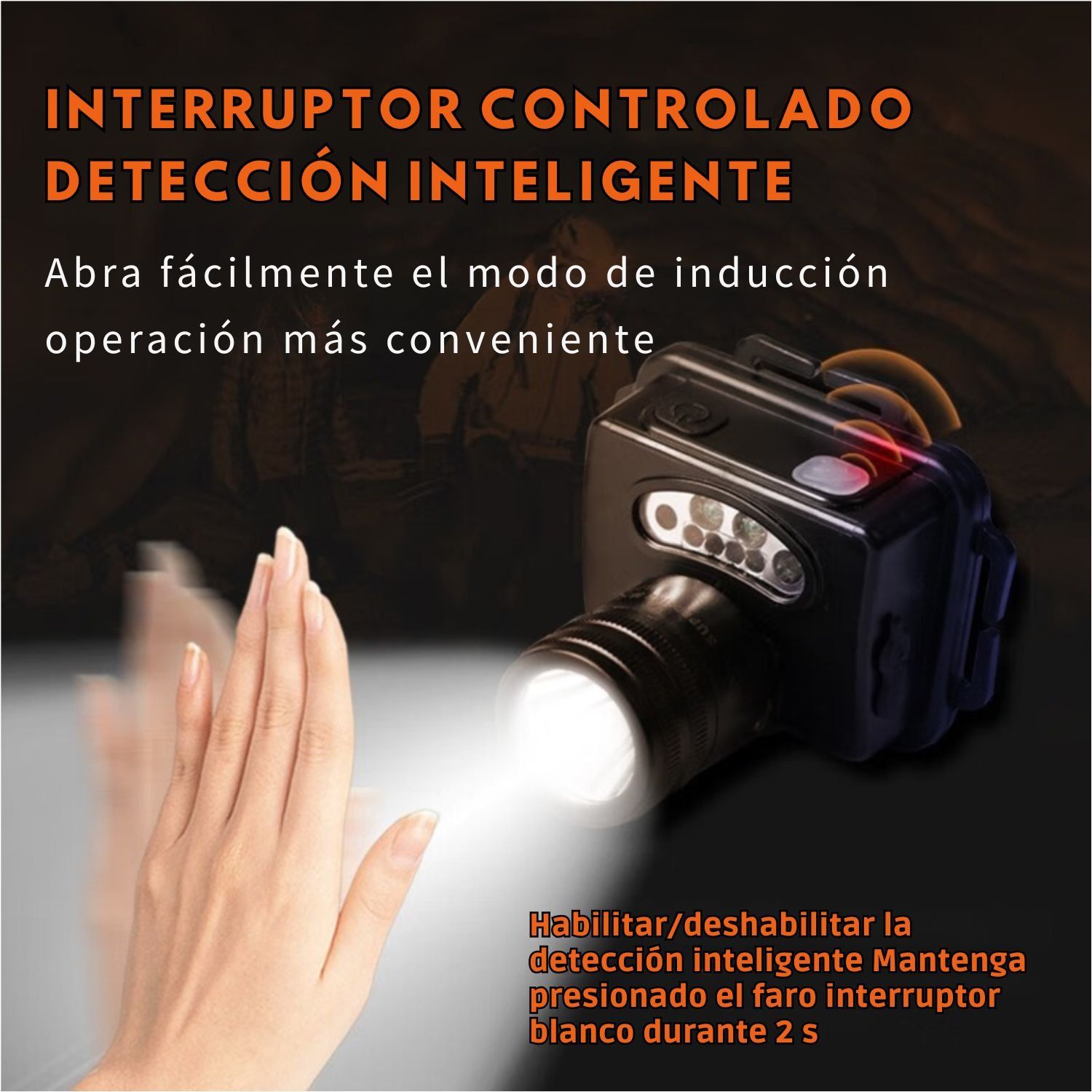 LINTERNA PROFESIONAL HL20 A PRUEBA DE EXPLOSIONES CON 5 MODOS DE LUZ, IP66, LUZ DE EMERGENCIA ROJA Y BATERÍA RECARGABLE - 4