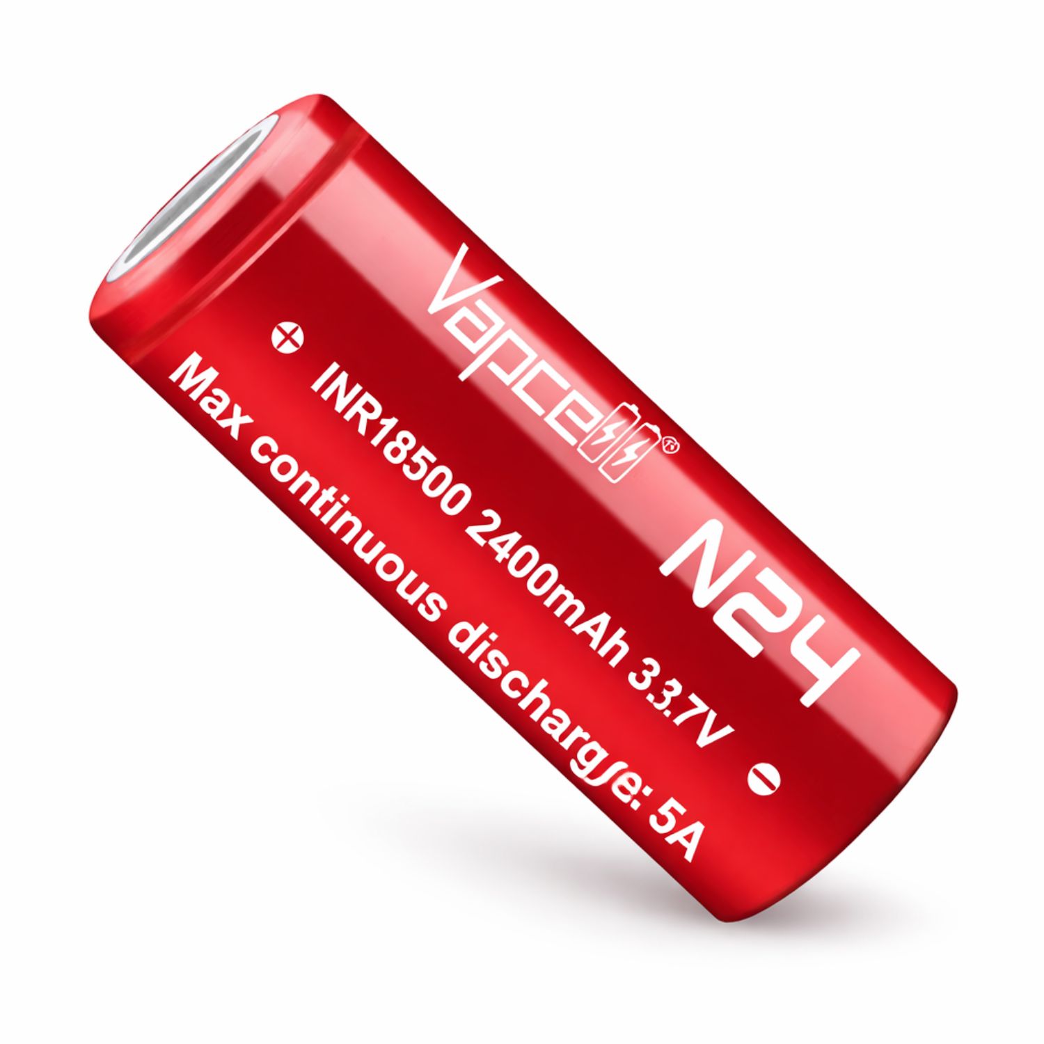 PILA 18500 RECARGABLE 2400MAH 3.7V LITIO PARA LINTERNAS LED JUGUETES EQUIPOS PORTÁTILES Y MÁS - 2