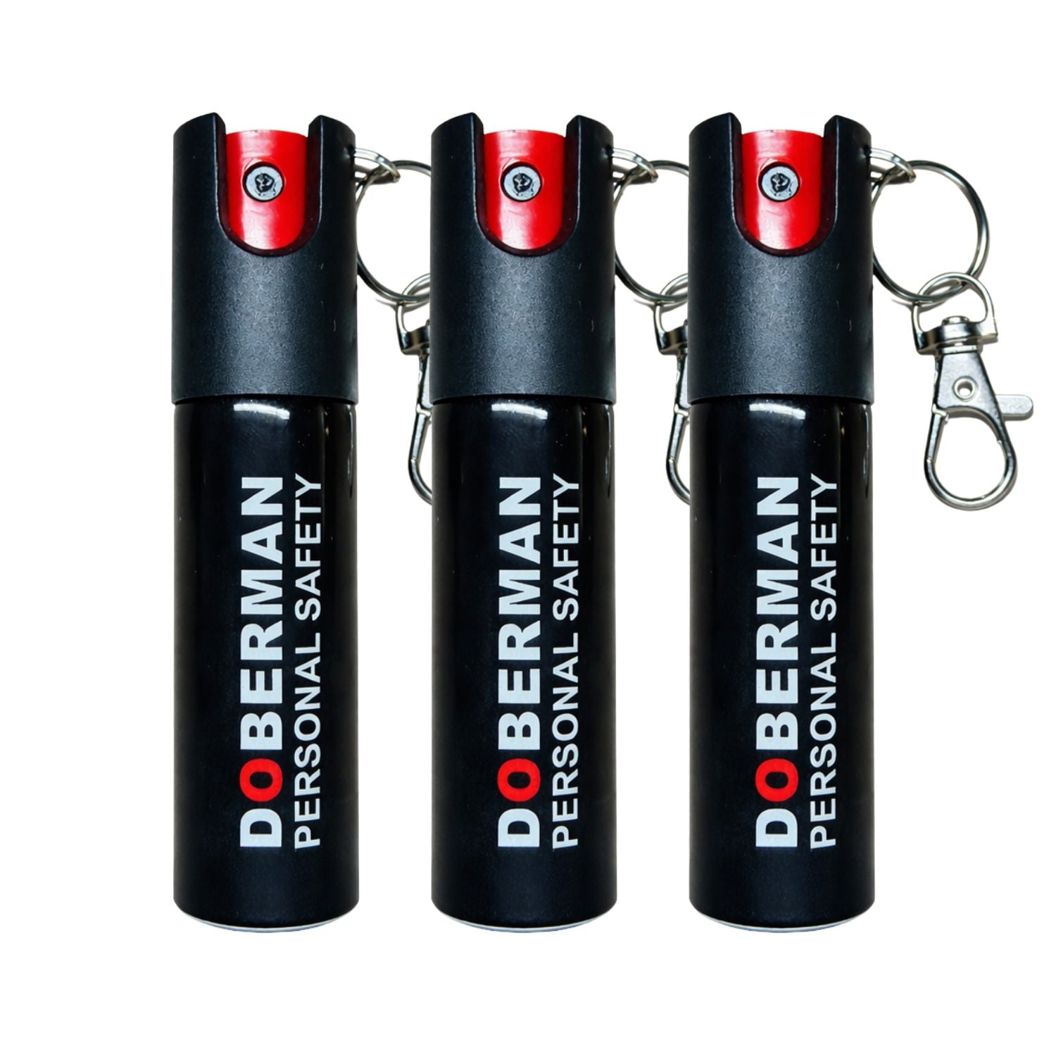 GAS PIMIENTA LLAVERO 20ML COMPACTO CON SEGURO Y CLIP PORTÁTIL - 1