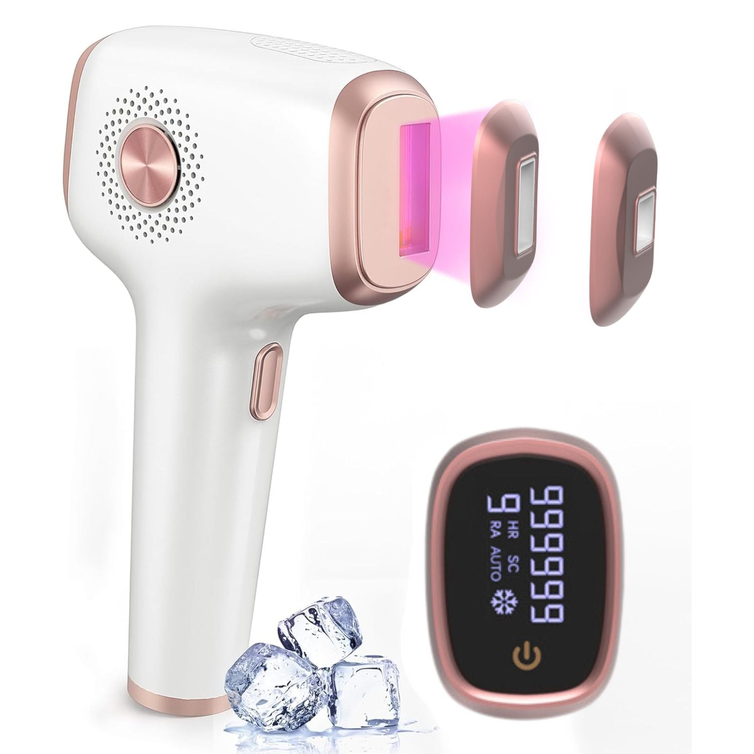 DEPILADORA IPL CON ENFRIAMIENTO ICE COOLING 3 EN 1 LUZ PULSADA PROFESIONAL USO CORPORAL Y FACIAL SIN DOLOR - 1