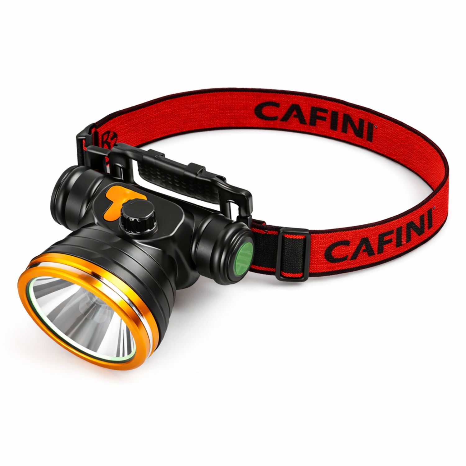 LINTERNA DE CABEZA LED RECARGABLE 3W LUZ BLANCA AJUSTABLE MANOS LIBRES PARA CAMPING SEGURIDAD Y TRABAJO NOCTURNO - 1