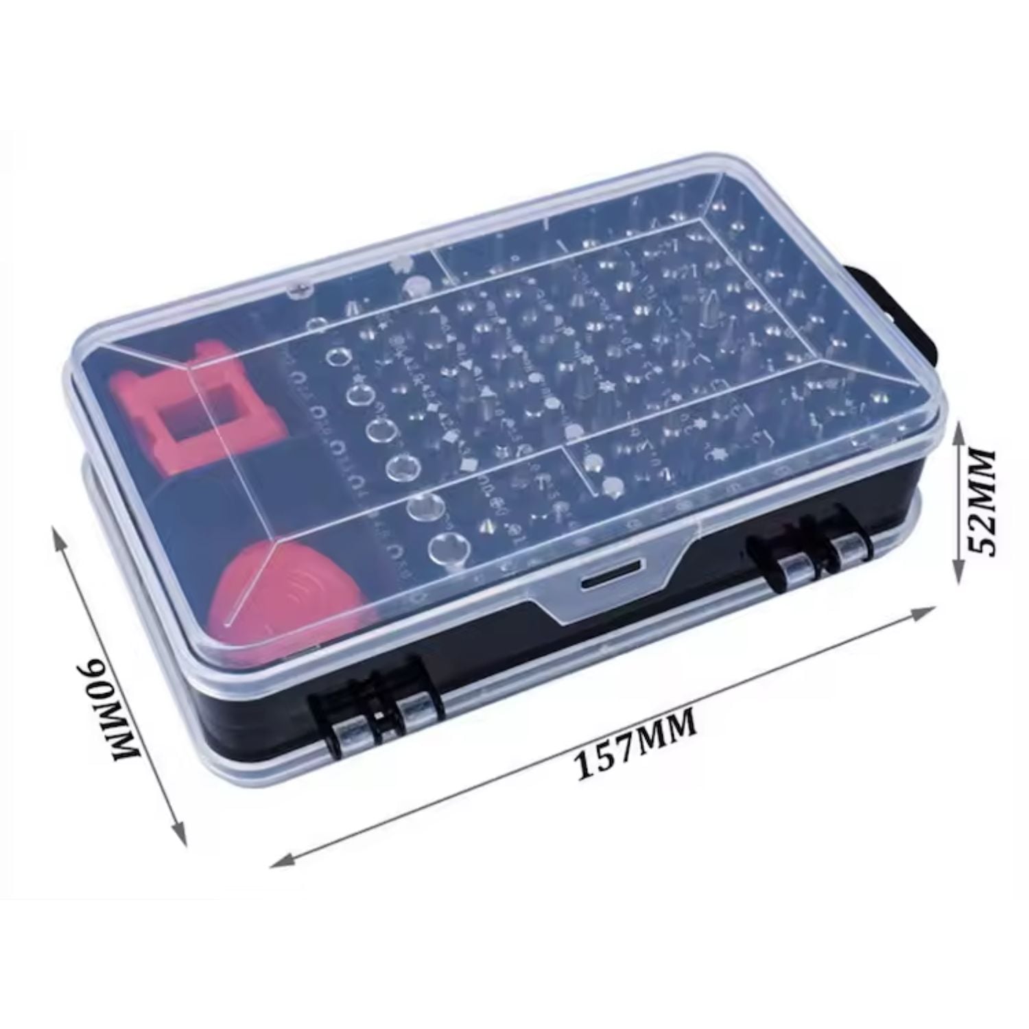 KIT DE DESTORNILLADORES DE PRECISIÓN 110 PIEZAS PARA REPARACIÓN DE CELULARES, LAPTOPS, CONSOLAS, CÁMARAS Y MÁS - 2