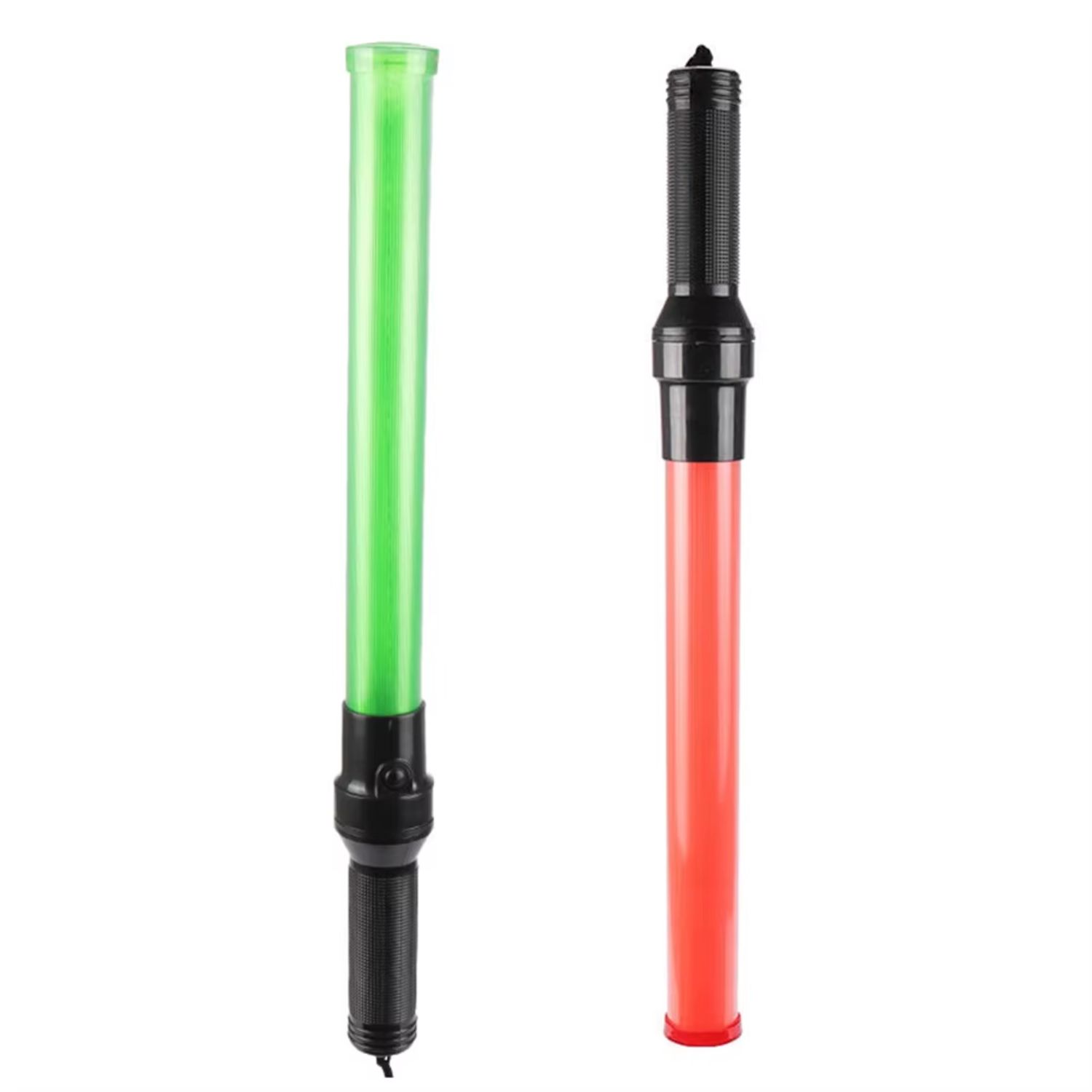 BASTÓN LUMINOSO LED RECARGABLE ROJA Y VERDE 4 MODOS PARA TRÁNSITO SEGURIDAD Y EMERGENCIAS - 2
