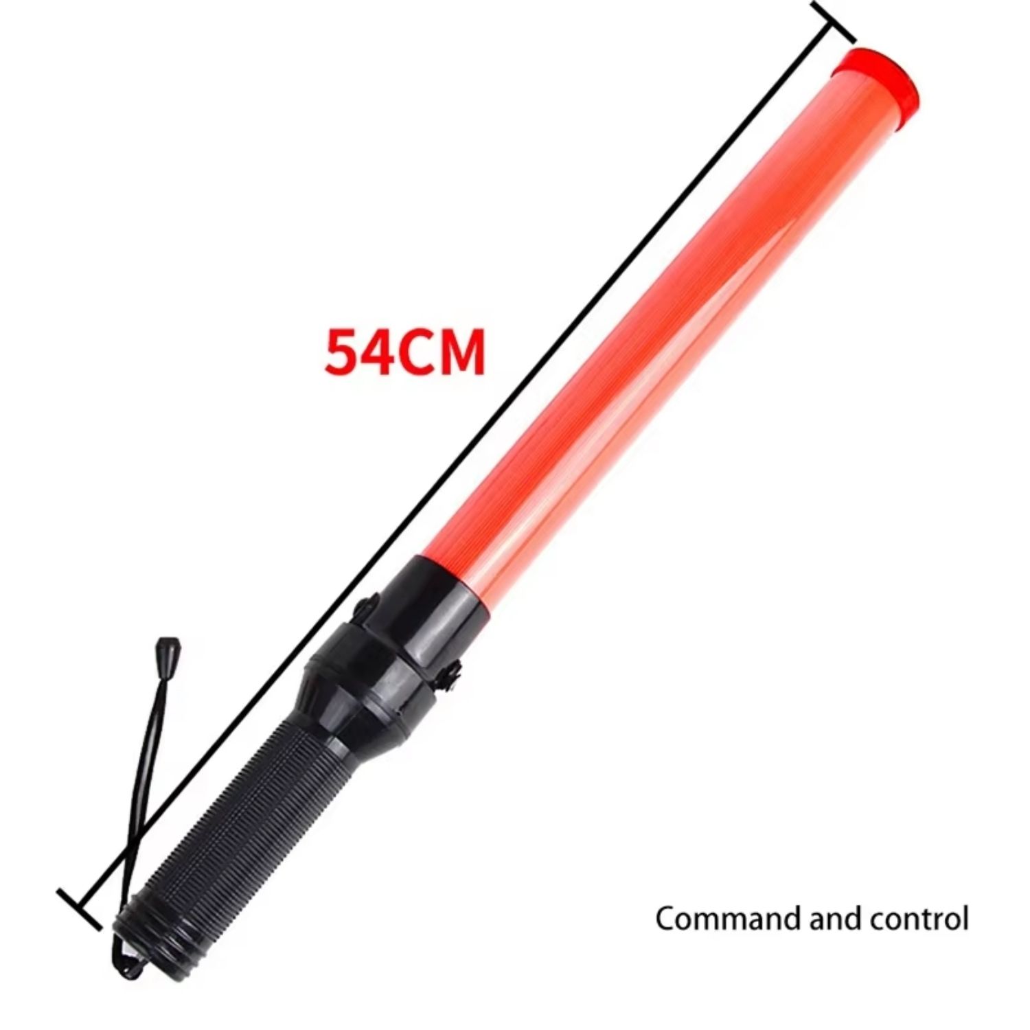 BASTÓN LUMINOSO LED RECARGABLE ROJA Y VERDE 4 MODOS PARA TRÁNSITO SEGURIDAD Y EMERGENCIAS - 6