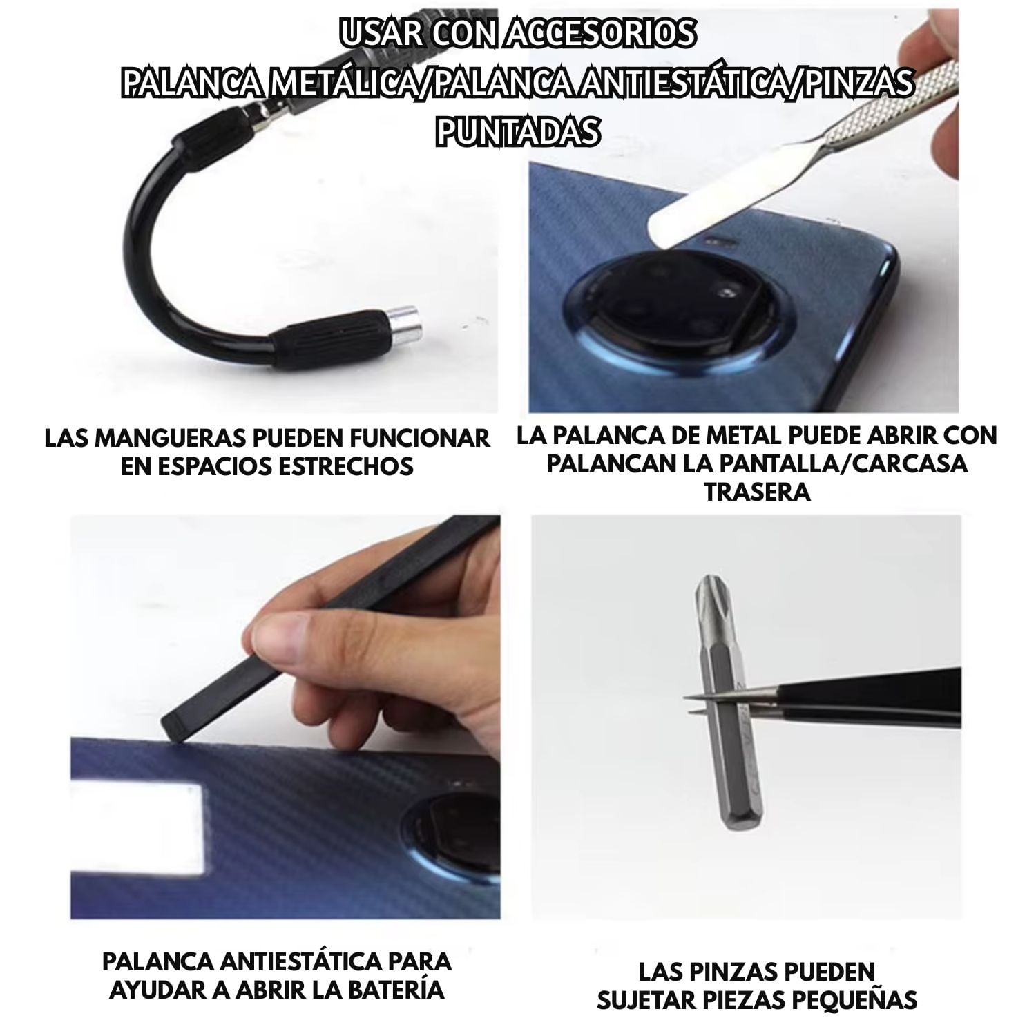 Juego de Destornilladores de Precisión 26 en 1 Magnético para Celulares y Electrónica - 3