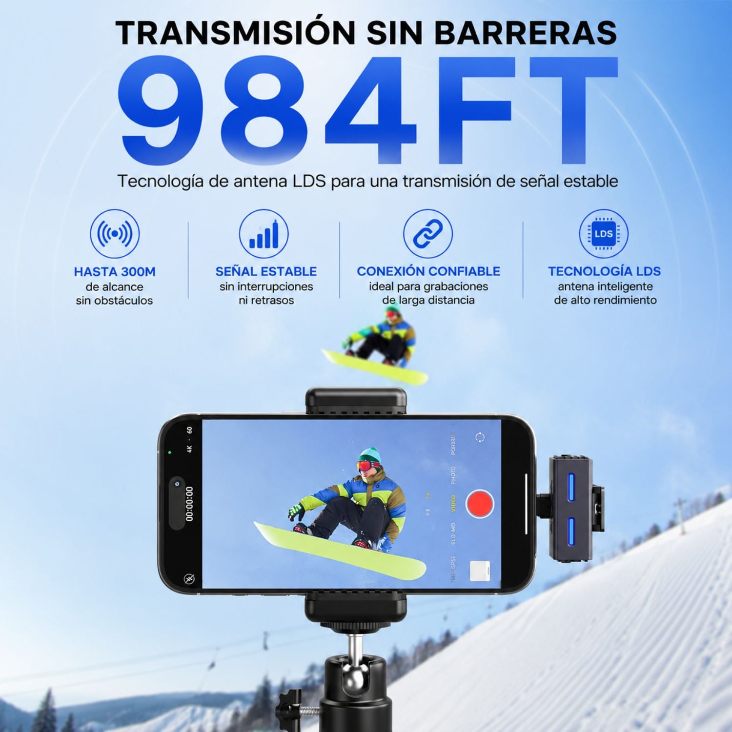 MICRÓFONO INALÁMBRICO PROFESIONAL USB-C CON CANCELACIÓN DE RUIDO IA BOYA BOYALINK 3-02 - 7