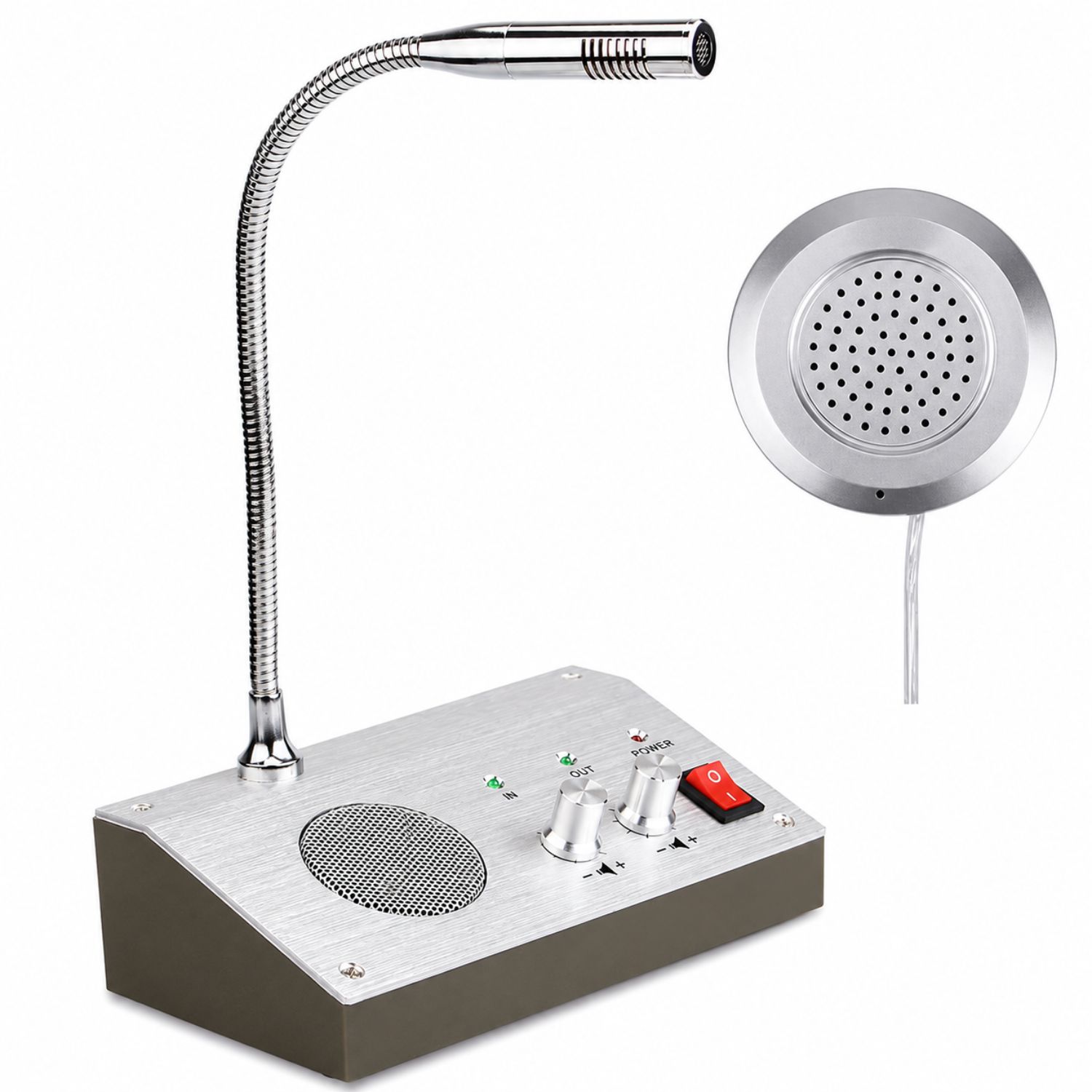 INTERCOMUNICADOR PARA VENTANAS CON AUDIO BIDIRECCIONAL INTERFONO ANTI RUIDO - 1
