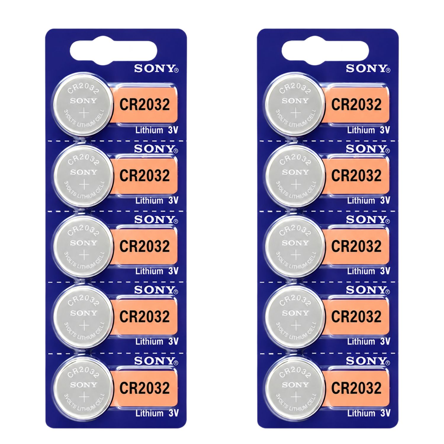 PILA SONY CR2032 3V LITIO BLÍSTER X10 - 1