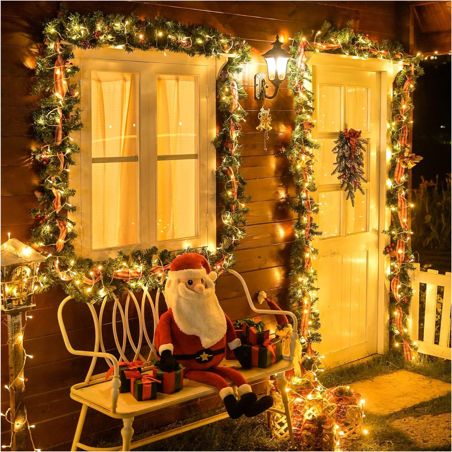 LUCES DE NAVIDAD TIPO DIAMANTE 400 LED 50M CABLE TRANSPARENTE - 6
