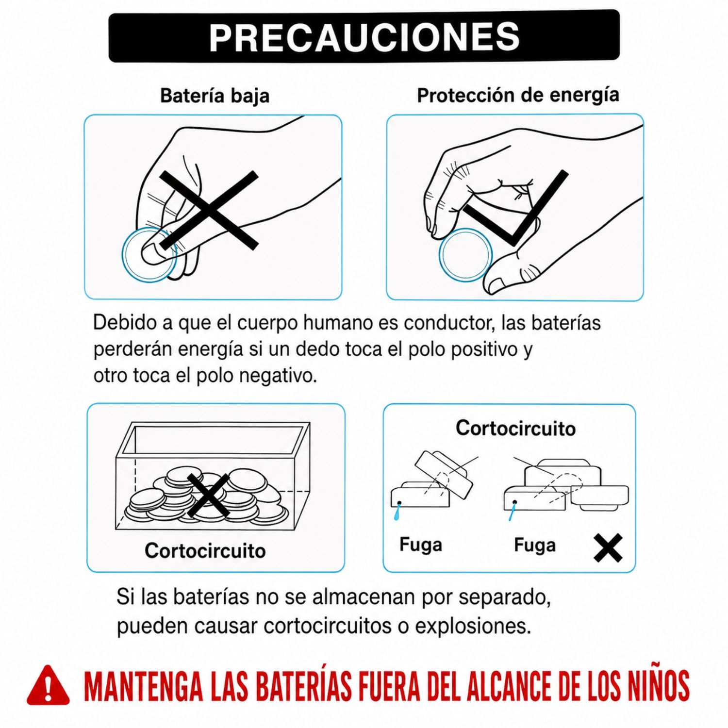 PILAS LR44 AG13 1.5V ALCALINAS PACK 10 UNIDADES - 4