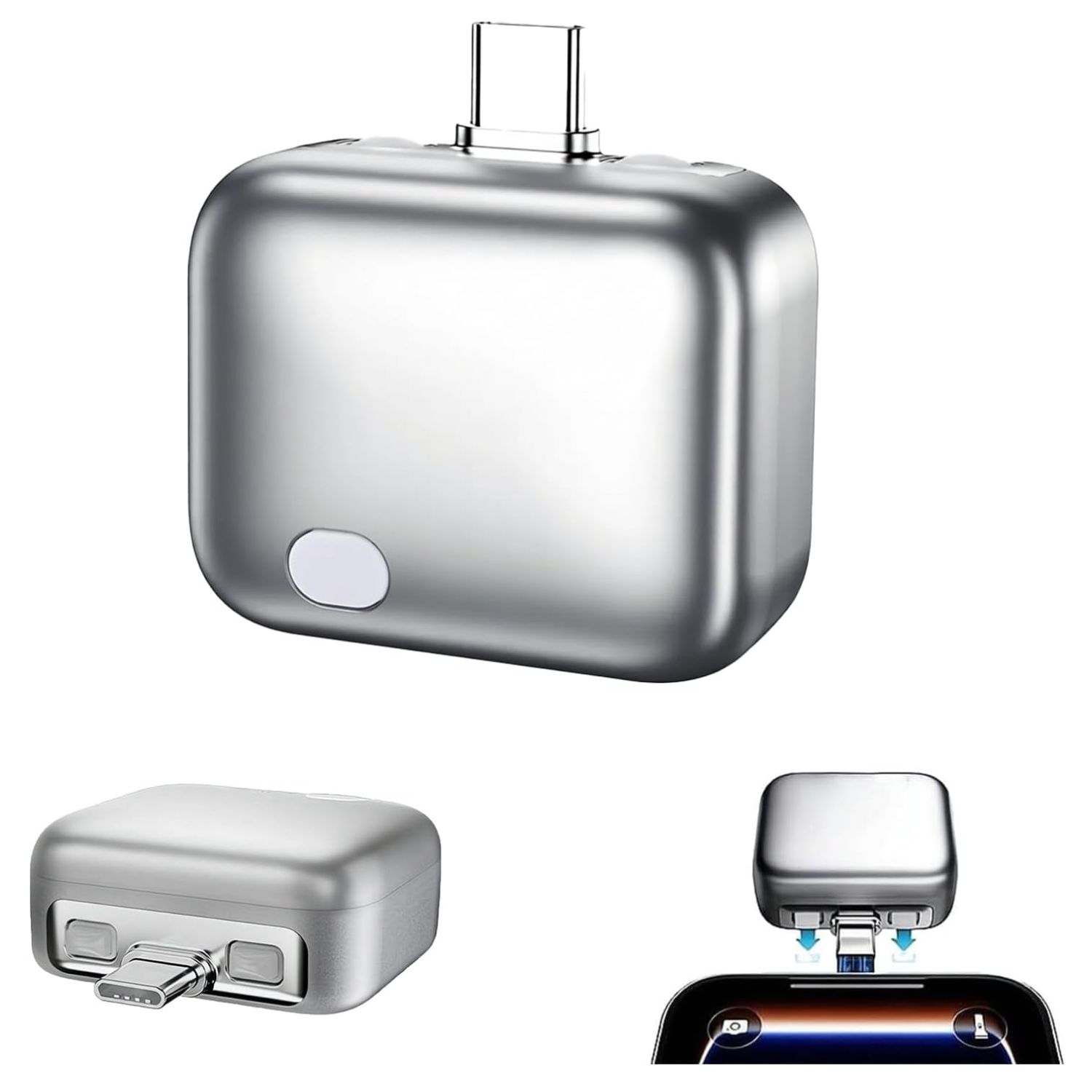 ADAPTADOR USB C INTELIGENTE 140W PD 3.1 CON DESCONEXIÓN AUTOMÁTICA COMPATIBLE CON LAPTOP CELULAR TABLET - 1