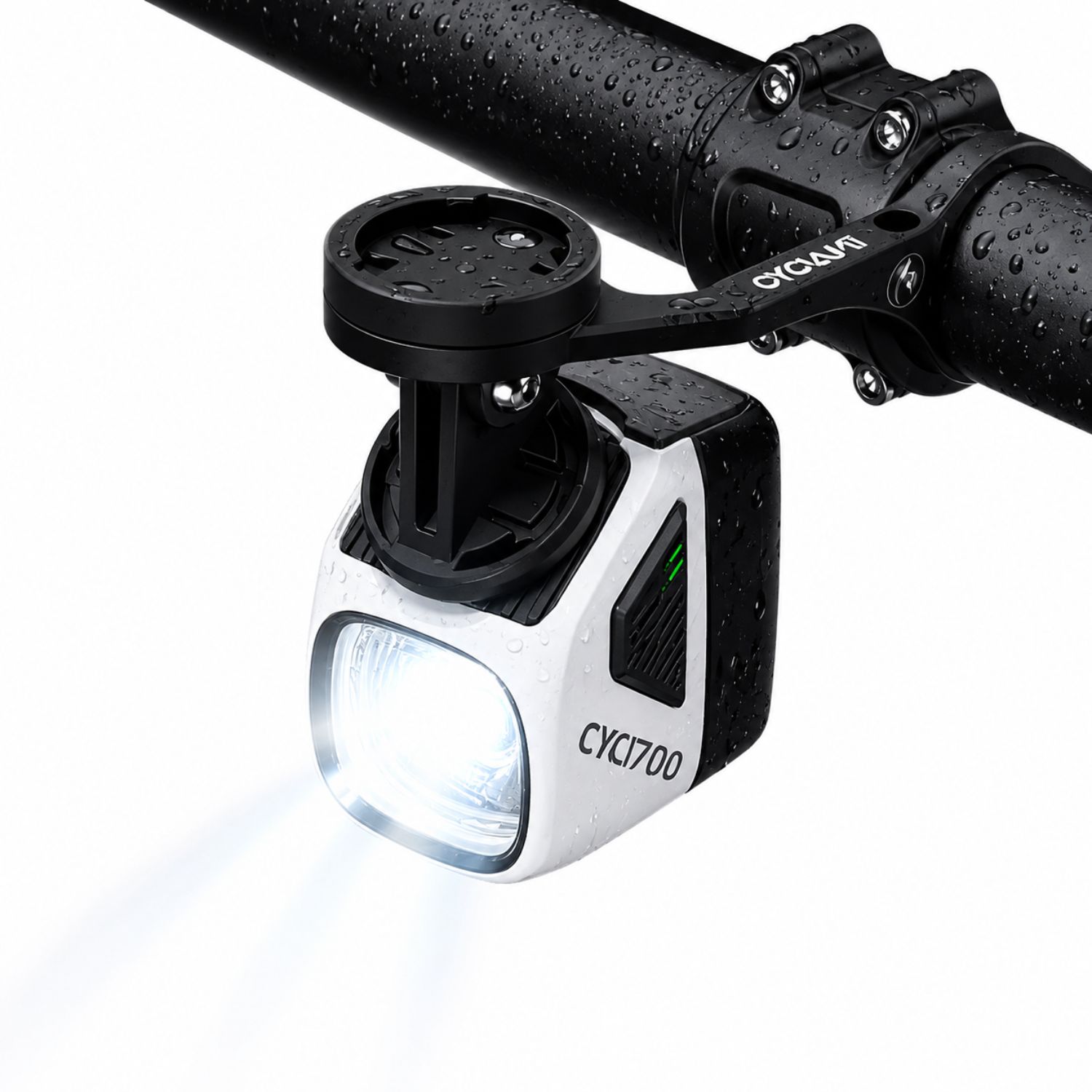 Luz Delantera Bicicleta 1700 Lúmenes USB C Antideslumbrante IPX6 - 1