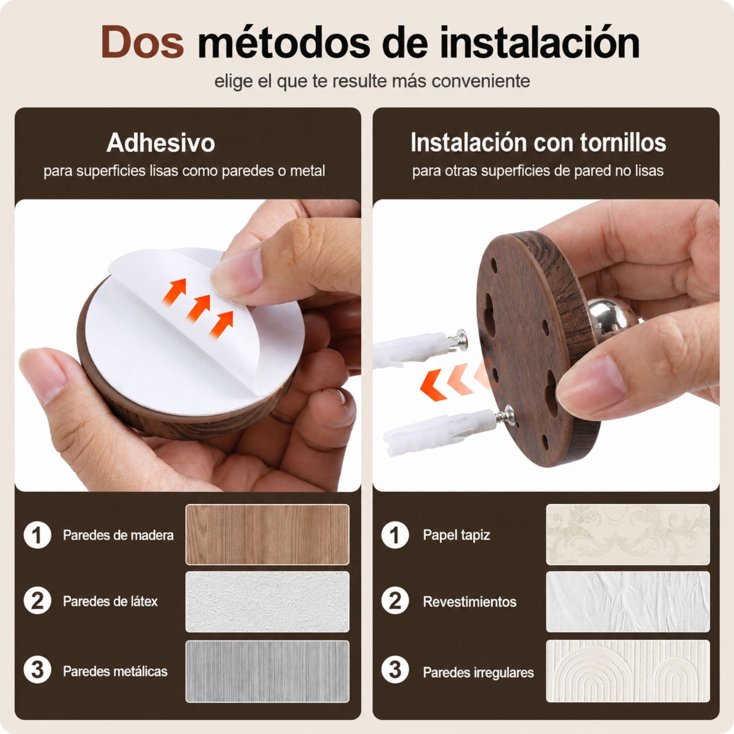 PACK 2 LÁMPARAS DE PARED LED RECARGABLES MAGNÉTICAS 360° USB-C TÁCTILES - 6
