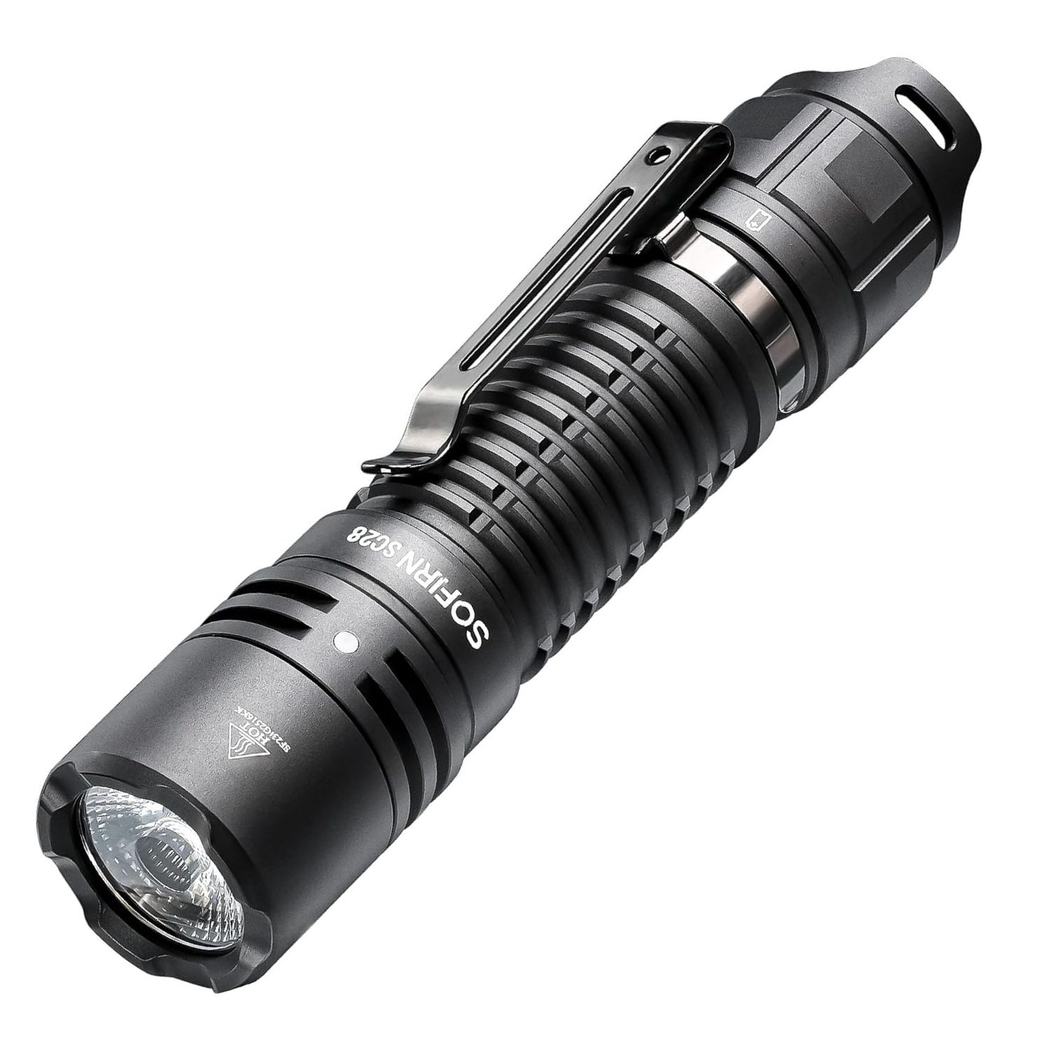 LINTERNA TÁCTICA LED RECARGABLE 2800 LÚMENES USB-C - 1
