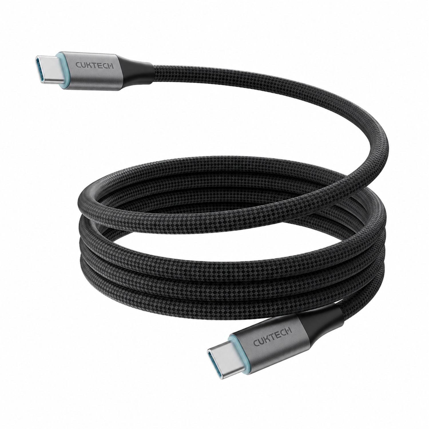 CABLE USB-C A USB-C CUKTECH 240W CARGA RÁPIDA PD 3.1 MAGNÉTICO 1.5 M PARA LAPTOP Y CELULAR - 1