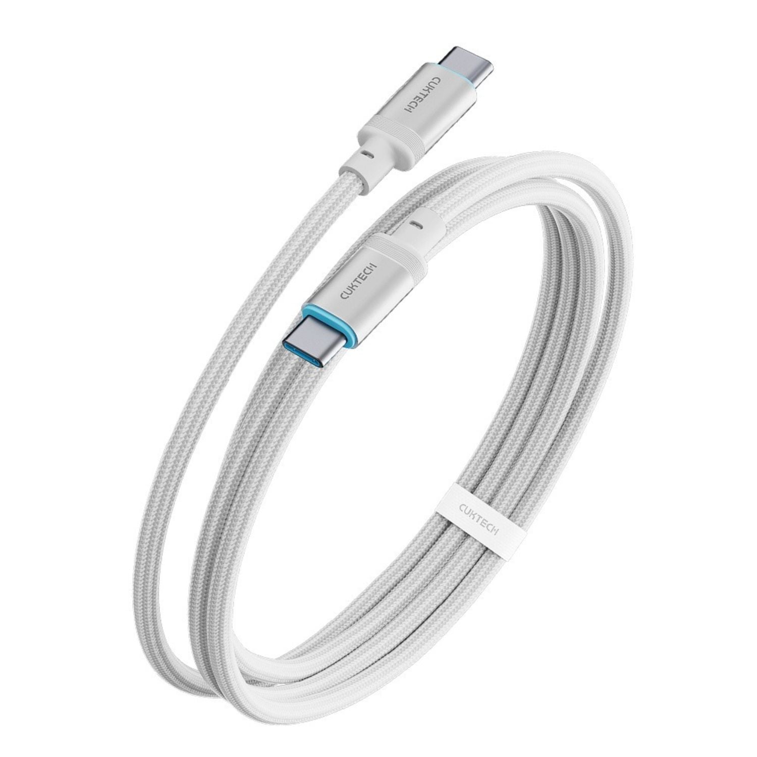 CABLE USB-C 240W PD 3.1 6A 480MBPS TRENZADO PARA LAPTOP TABLET CELULAR Y POWER BANK - 1