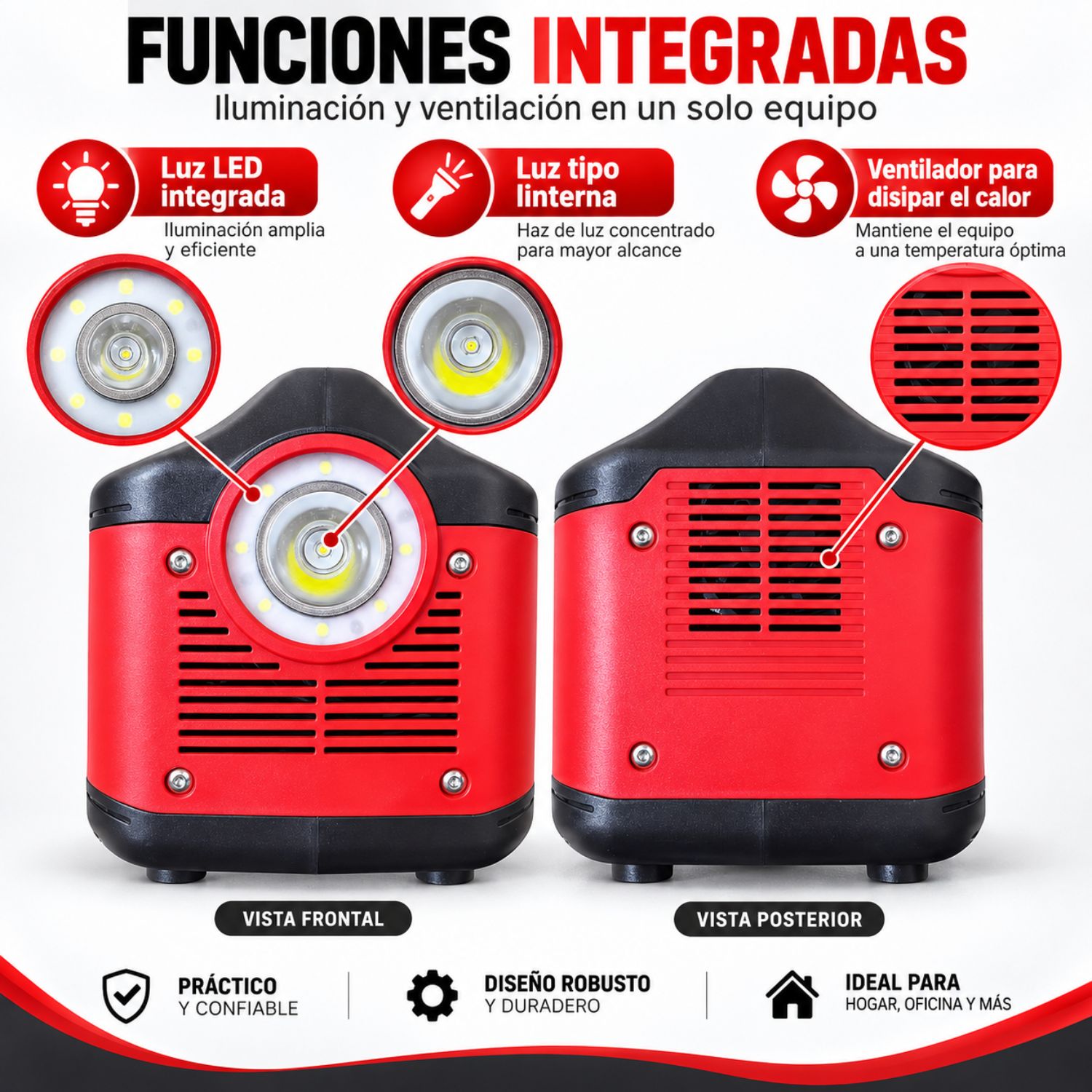 ESTACIÓN DE ENERGÍA PORTÁTIL 300W LIFEPO4 256WH CON PANEL SOLAR 40W Y USB-C - 5