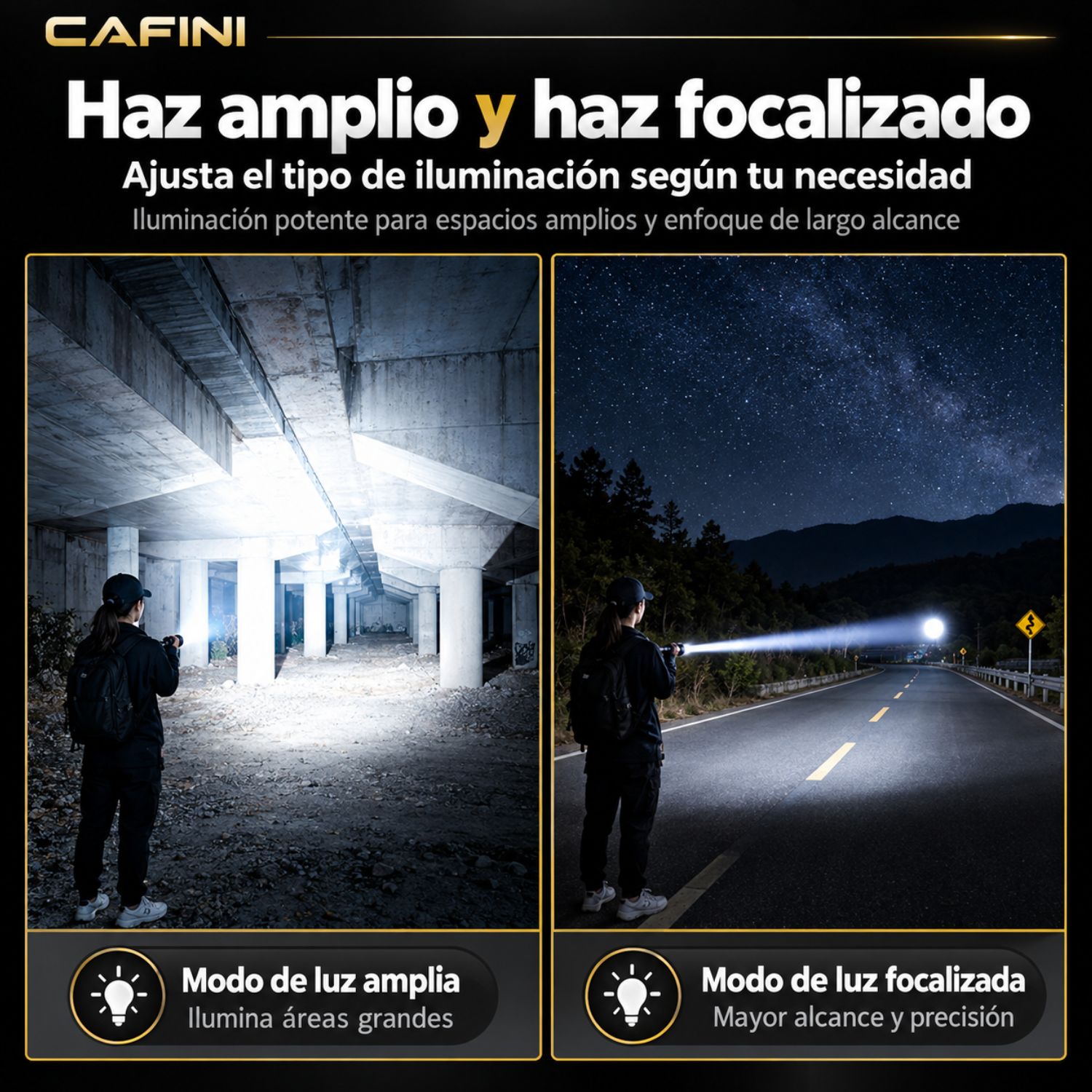 MINI LINTERNA LED RECARGABLE 30W 2000LM USB-C CON IMÁN, CLIP Y 5 MODOS DE LUZ PARA CAMPING Y TRABAJO - 4