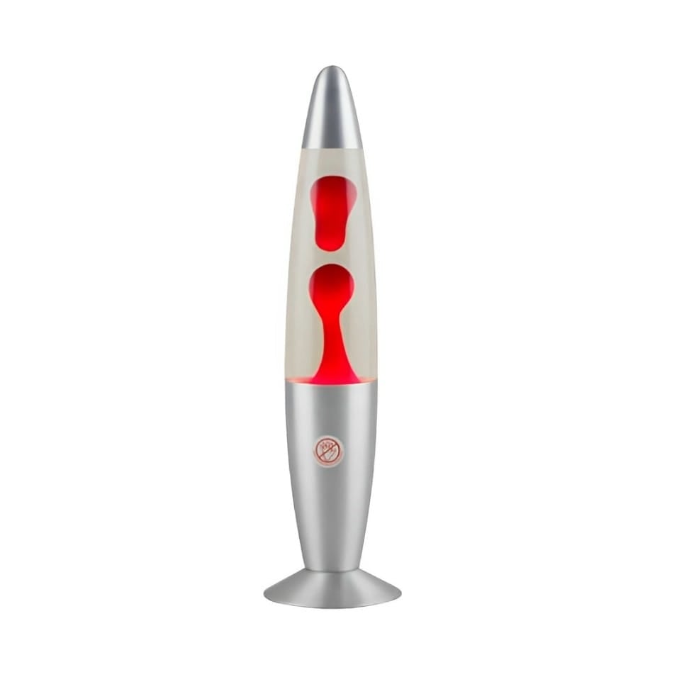 LAMPARA ROJO LAVA - 1