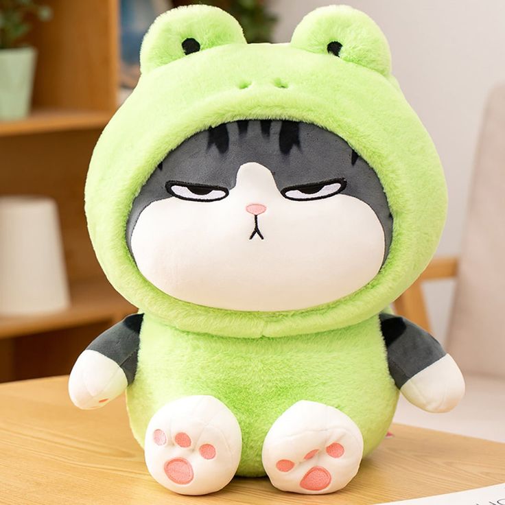PELUCHE GATO EMPERADOR RANA - 1